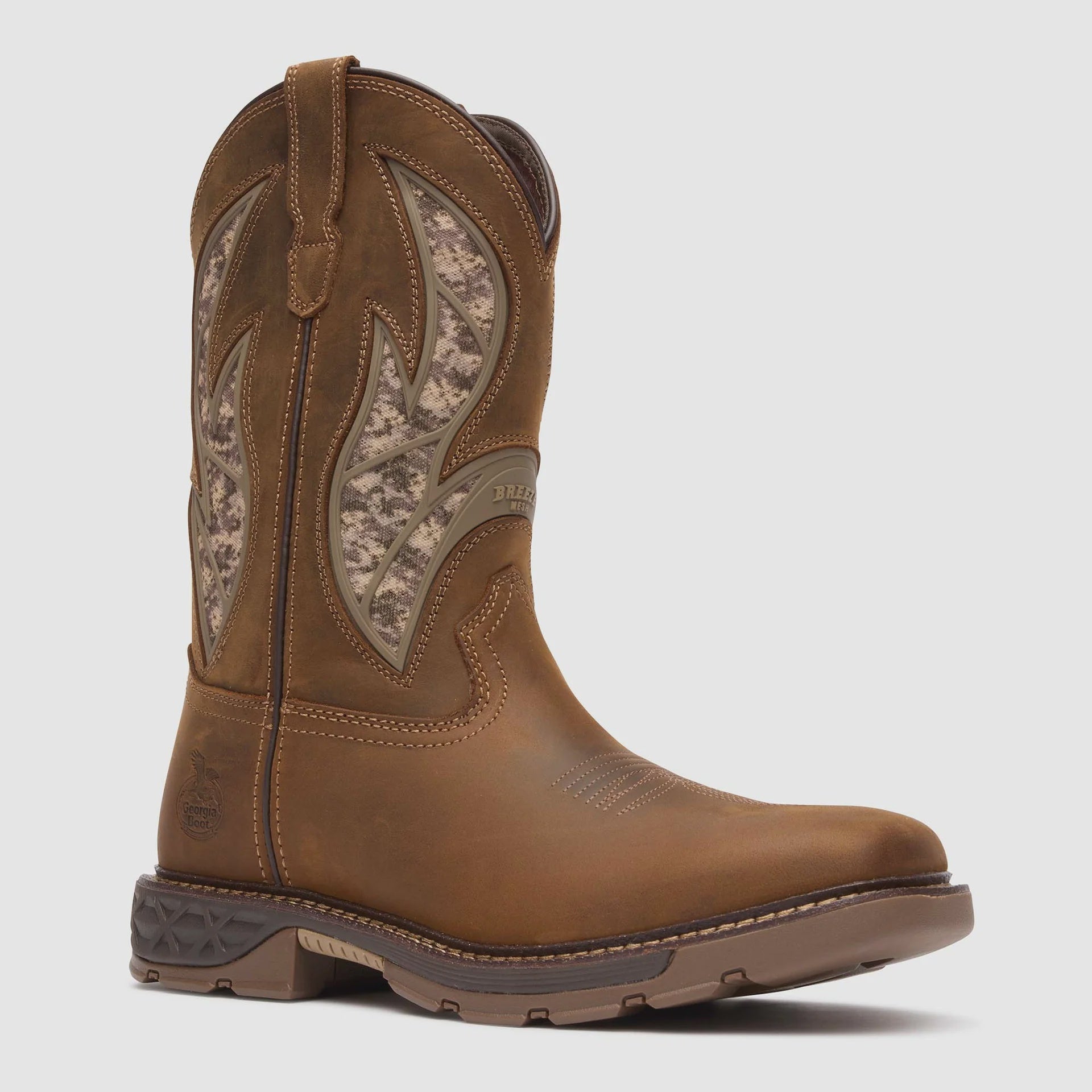 Georgia Boot Men Carbo-Tec FLX Pull-On Work Boot GB00734