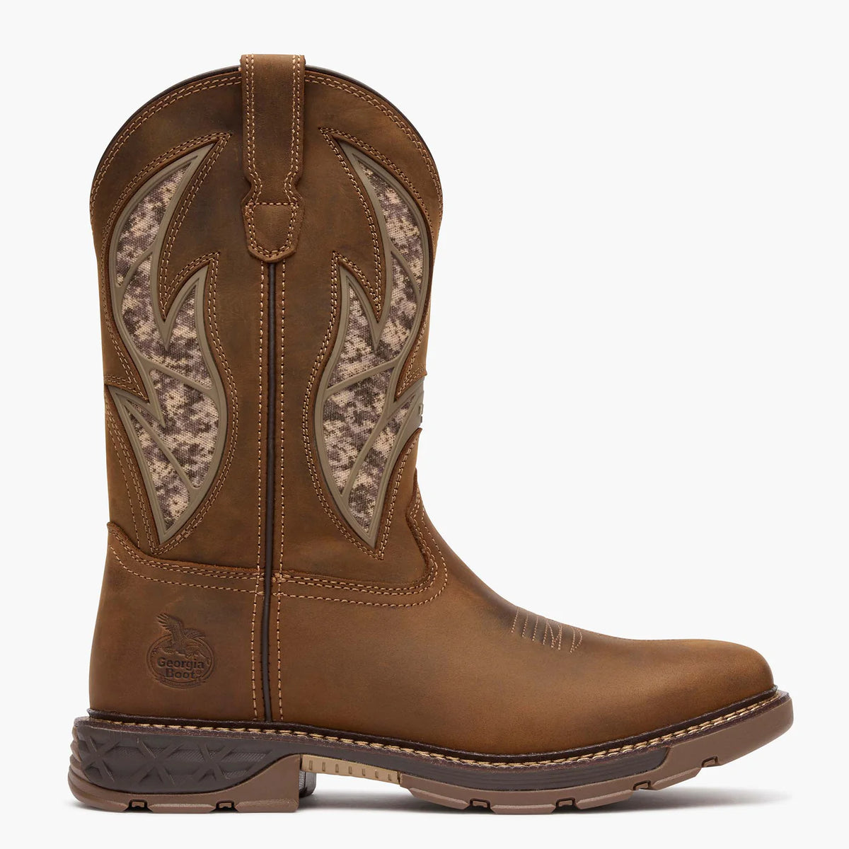 Georgia Boot Men Carbo-Tec FLX Pull-On Work Boot GB00734