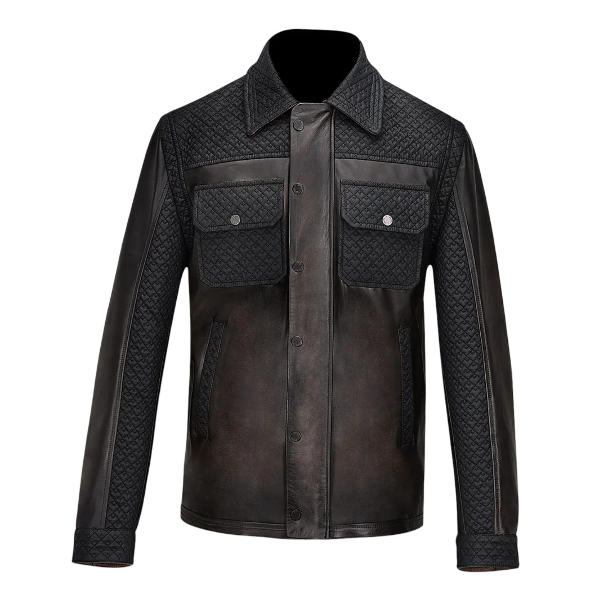 Cuadra Men Vintage Jacket H343COC Cappuccino