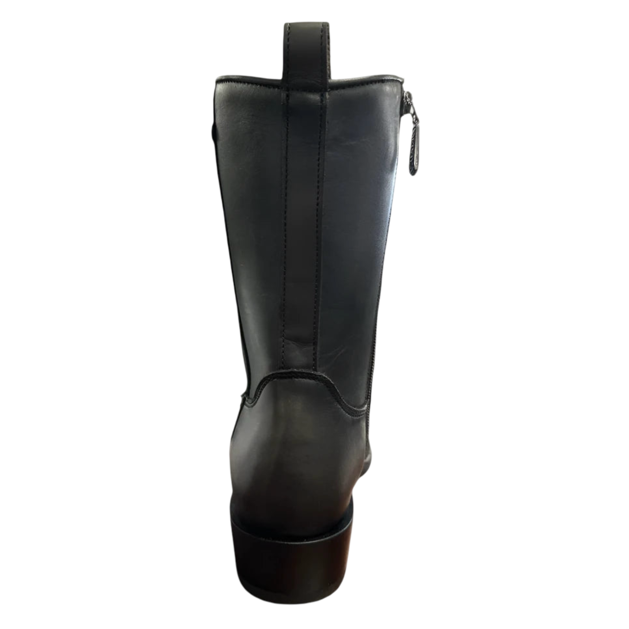 Cuadra MN Ostrich Narrow Square Toe Boot 1J2KA1 Black