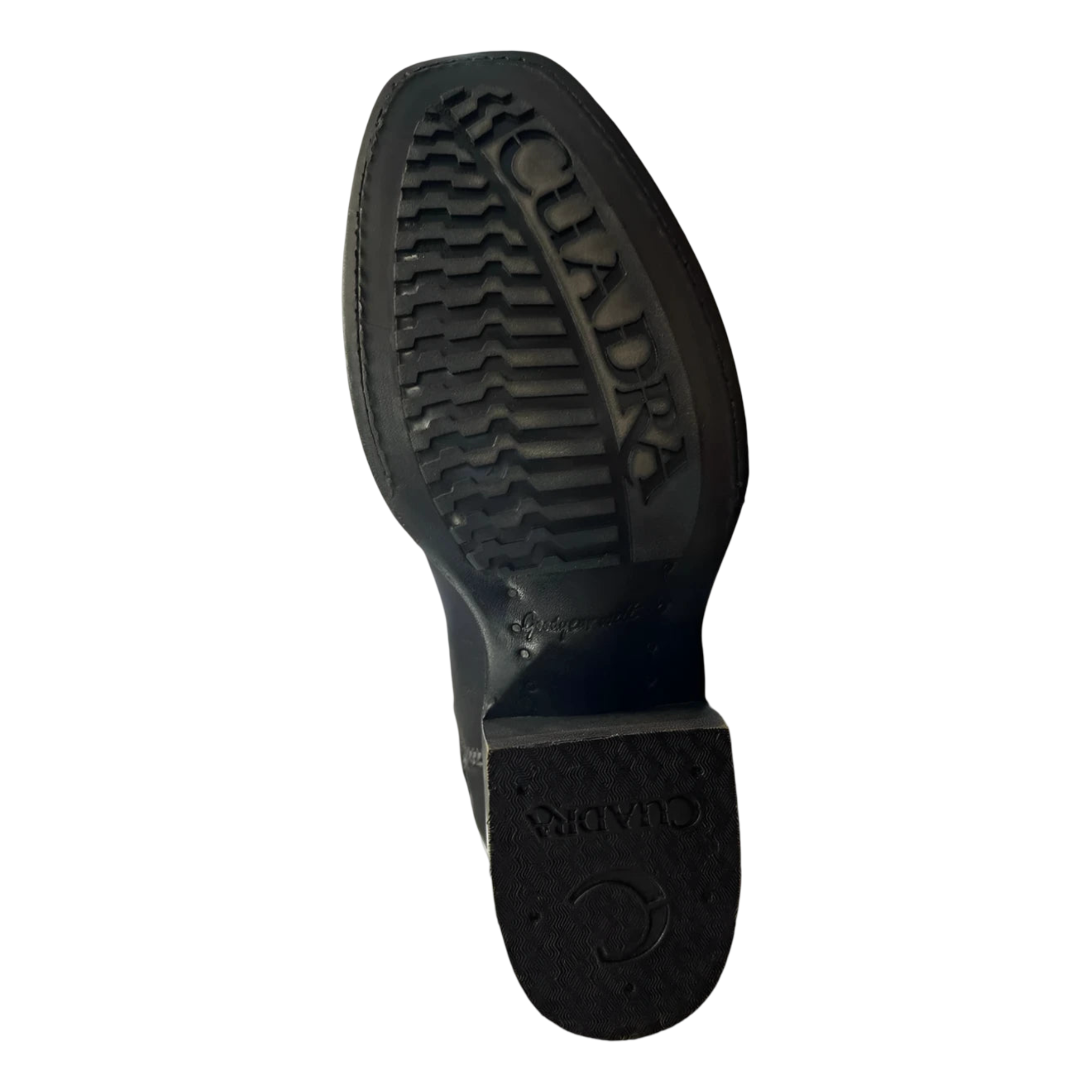 Cuadra MN Ostrich Narrow Square Toe Boot 1J2KA1 Black