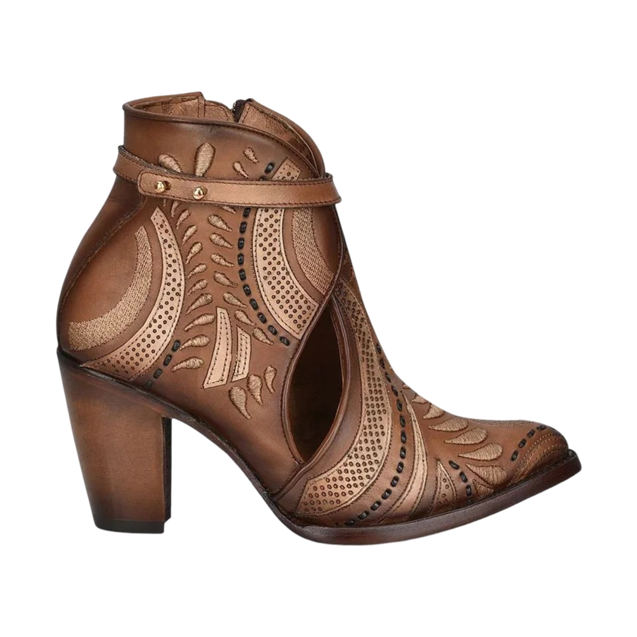 Cuadra WMN Leather Short Boot 3F95RS Crust Maple