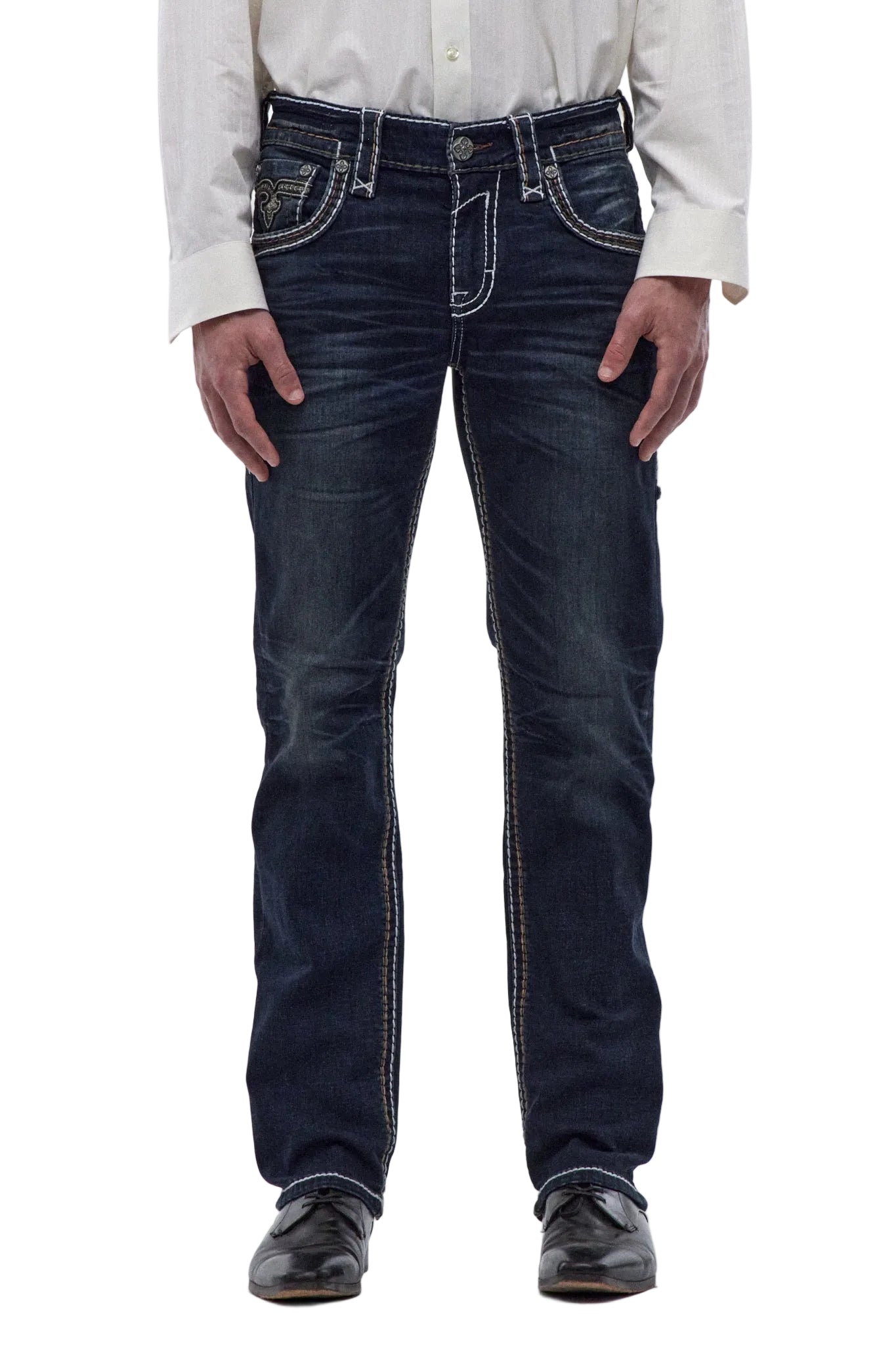 Rock Revival Men Jaydy Straight Leg Jean RP3924J206R