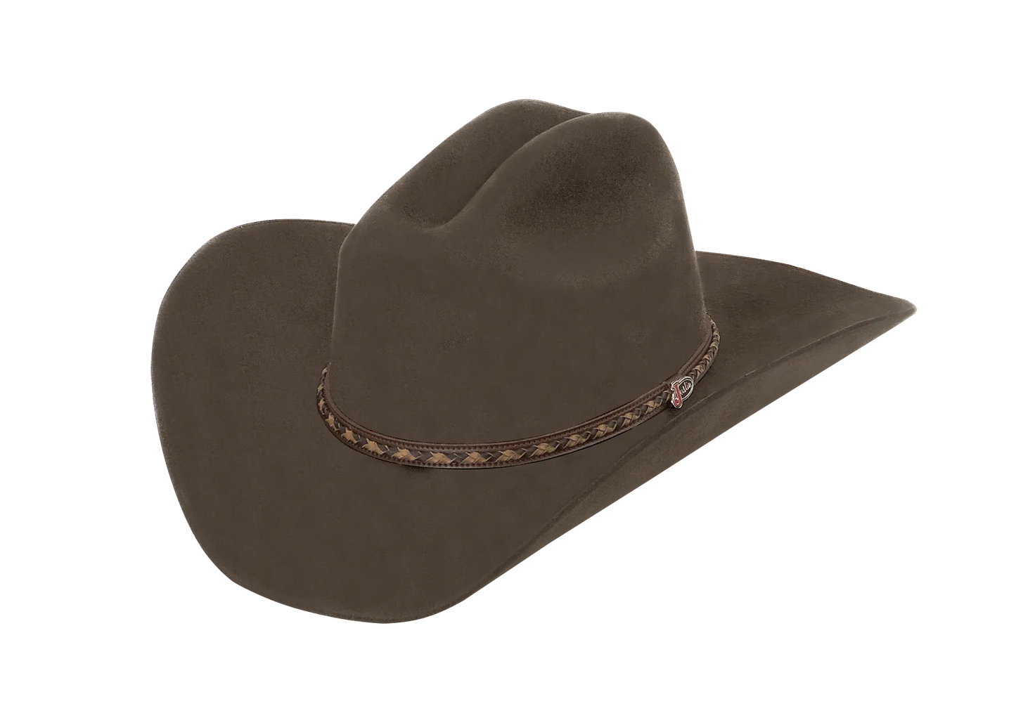 2x Justin Felt Hat: Plains