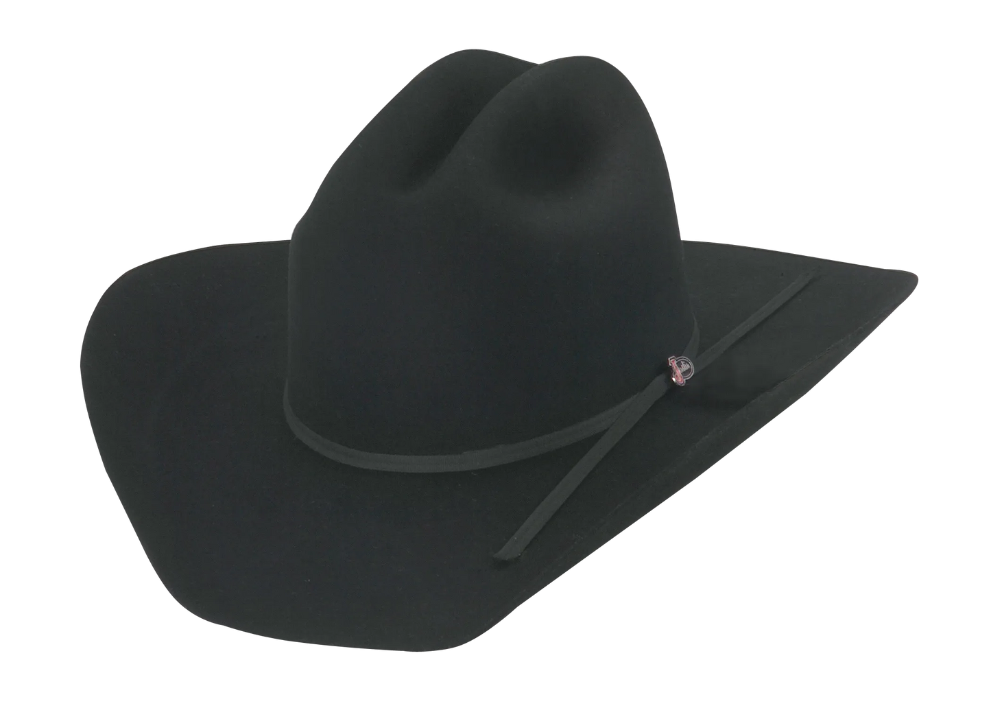 2x Justin Felt Hat: Roper