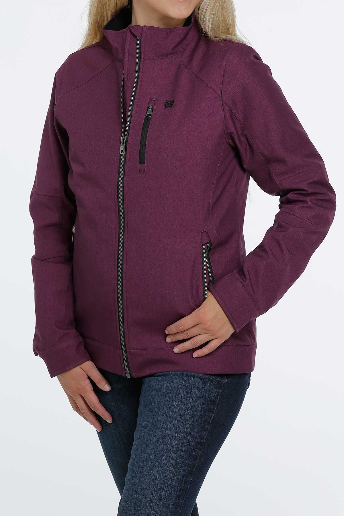 Cinch Women Purple Softshell Jacket MAJ9839001