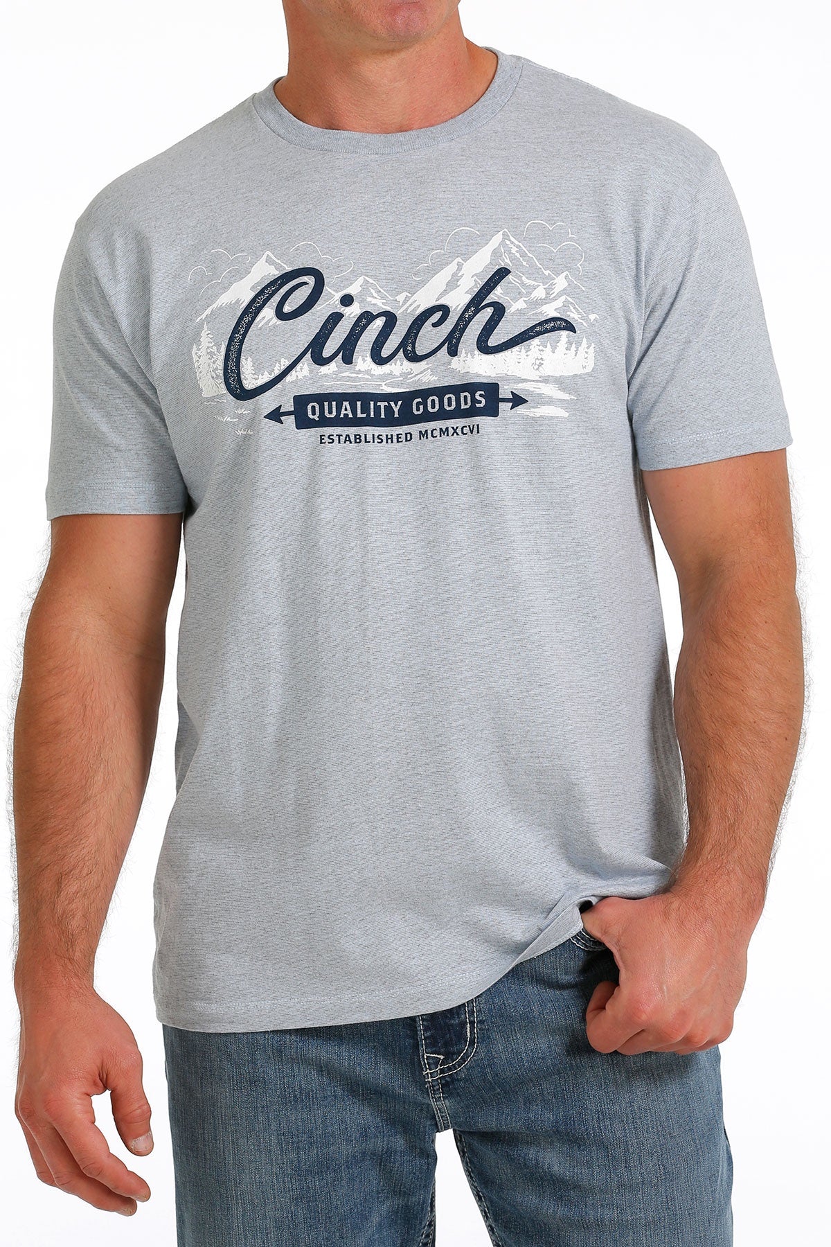 Cinch Men Mountains Graphic T-Shirt MTT1690570