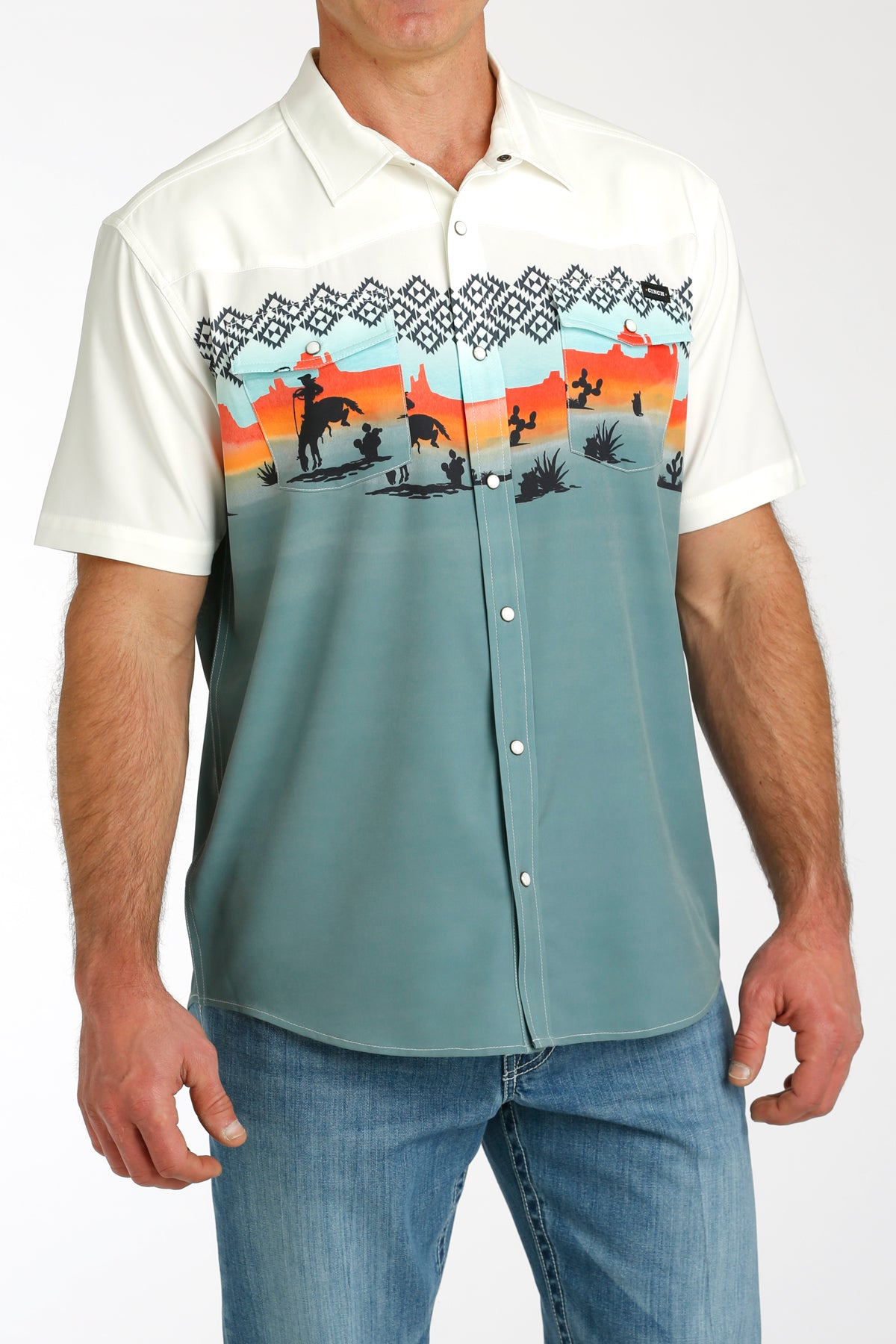 CINCH MN Short Sleeve MTW1402004 Shirt