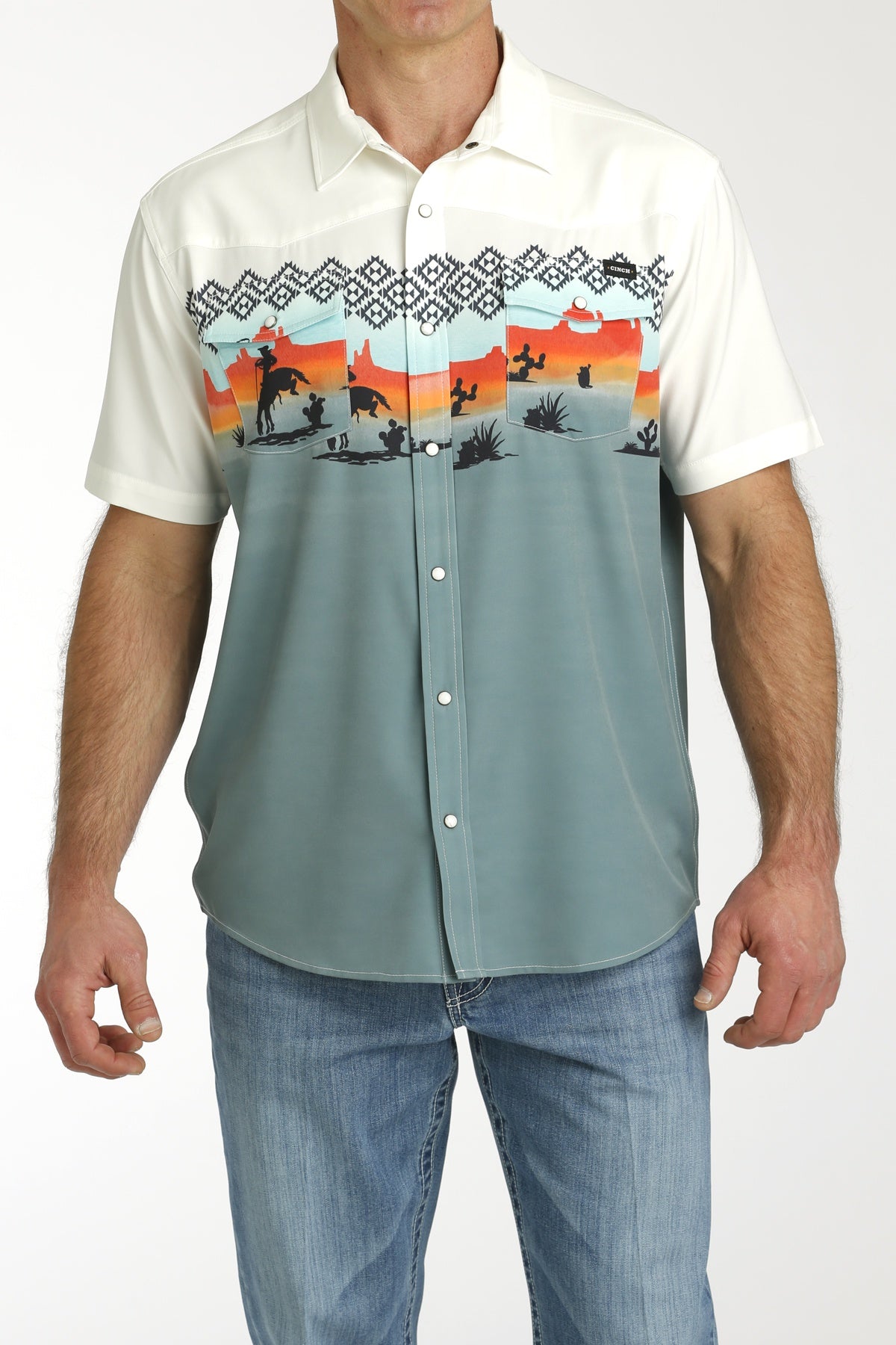 CINCH MN Short Sleeve MTW1402004 Shirt