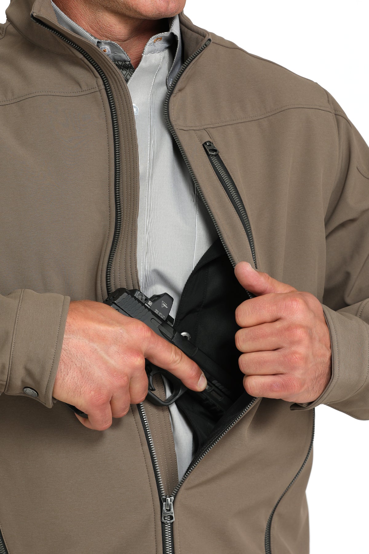 Cinch Men Concealed Carry Bonded Jacket MWJ1539005