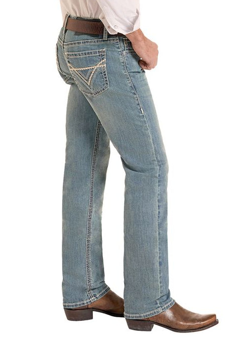 Rock & Roll Men Slim-fit Straight-leg Jeans BM1RD09954