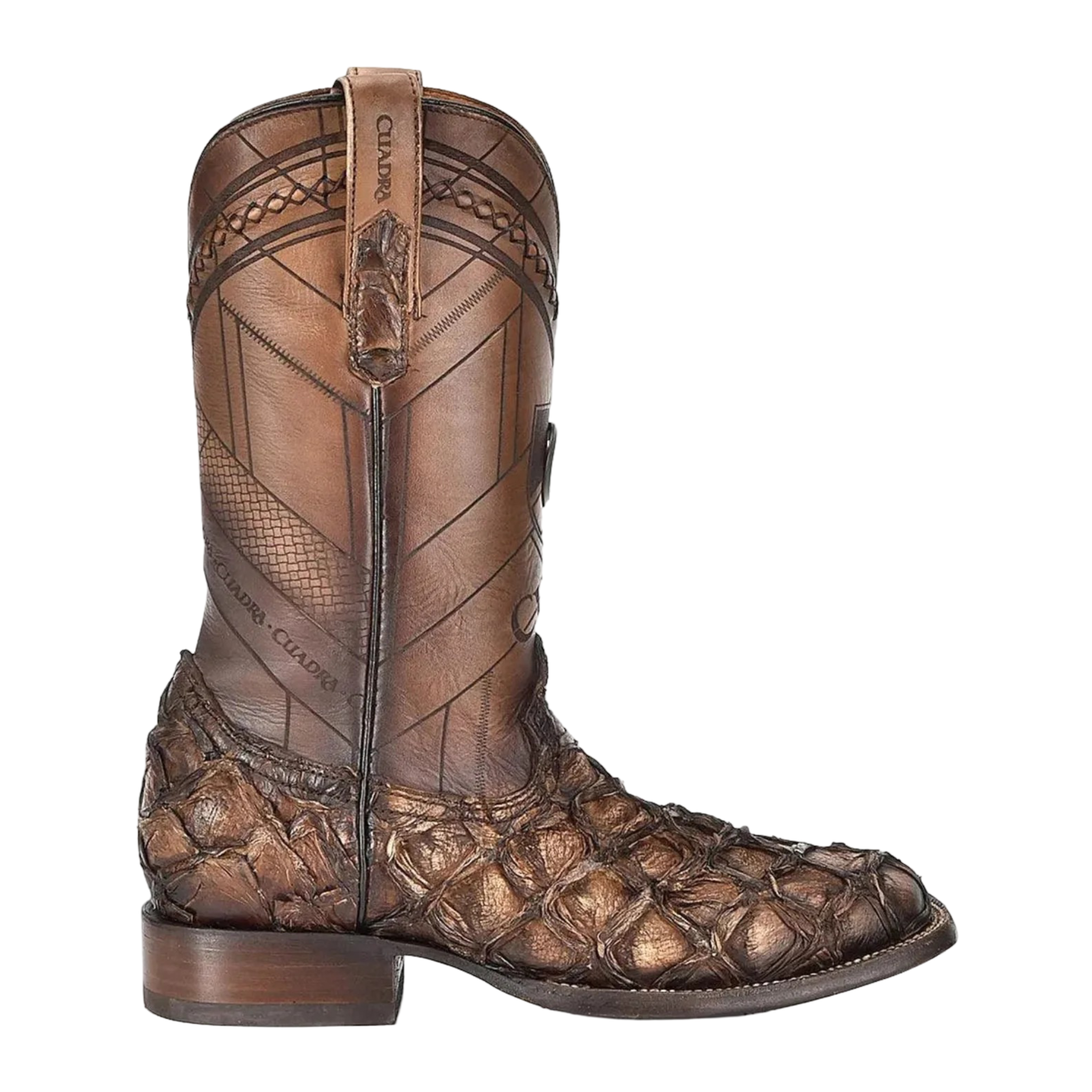 Cuadra MN Pirarucu Square Toe Boot 3Z2FPI Honey