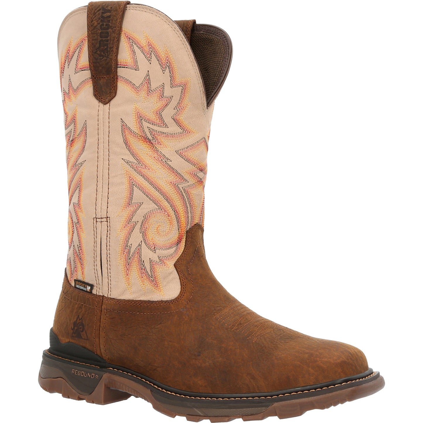 ROCKY MEN CARBON 6 WATERPROOF WESTERN BOOT