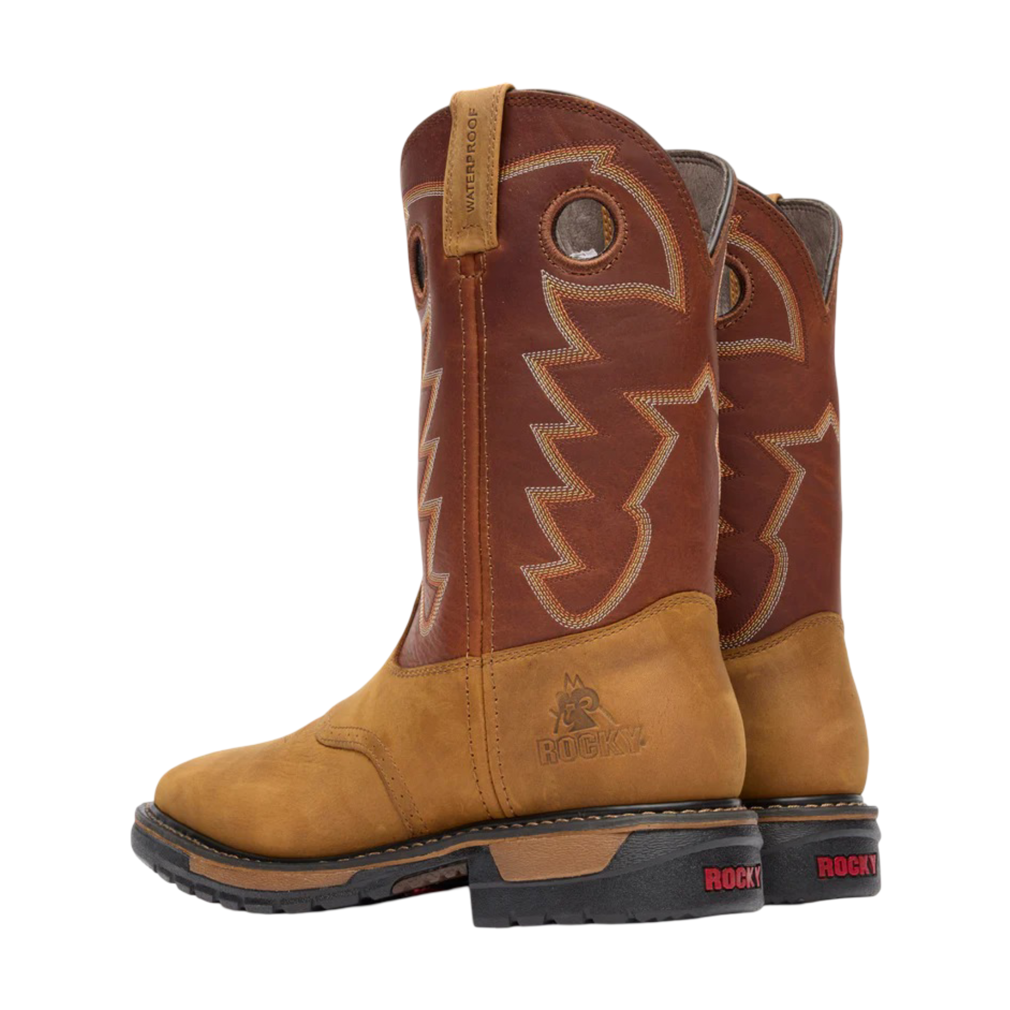 Rocky MN Original Ride Waterproof Work Boot RKYW039 Tan