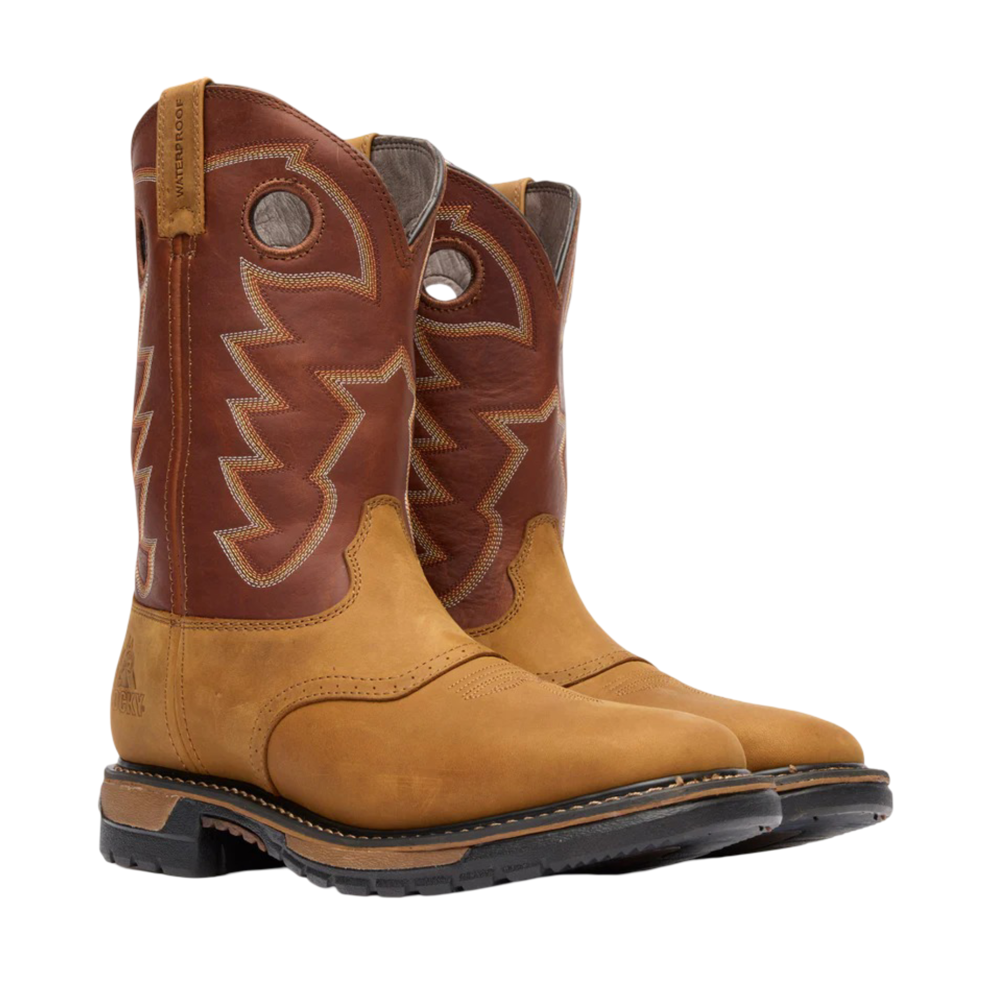 Rocky MN Original Ride Waterproof Work Boot RKYW039 Tan