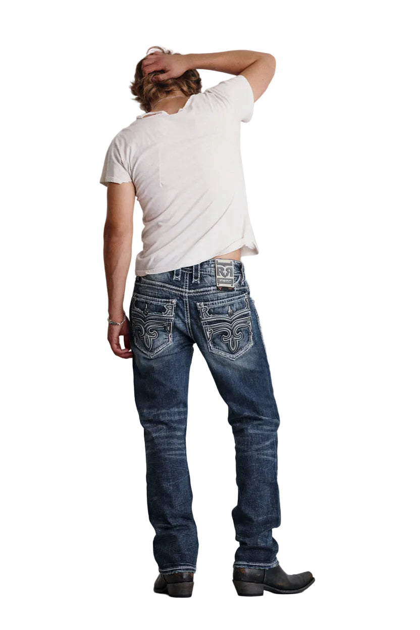 Rock Revival Men JIM J207 Straight Jeans RP5517J207R