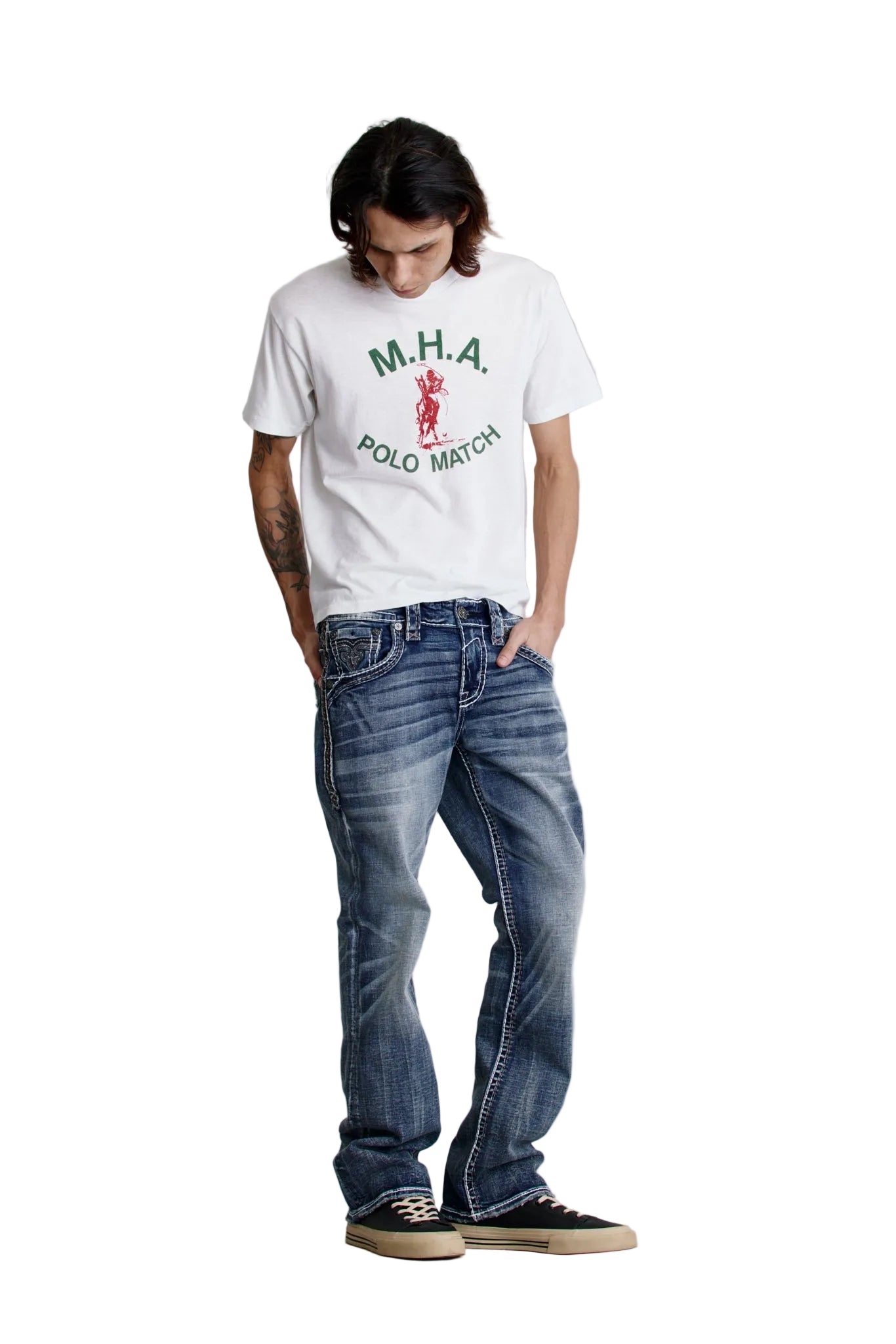 Rock Revival Men Bootcut Jean RP5689B202R