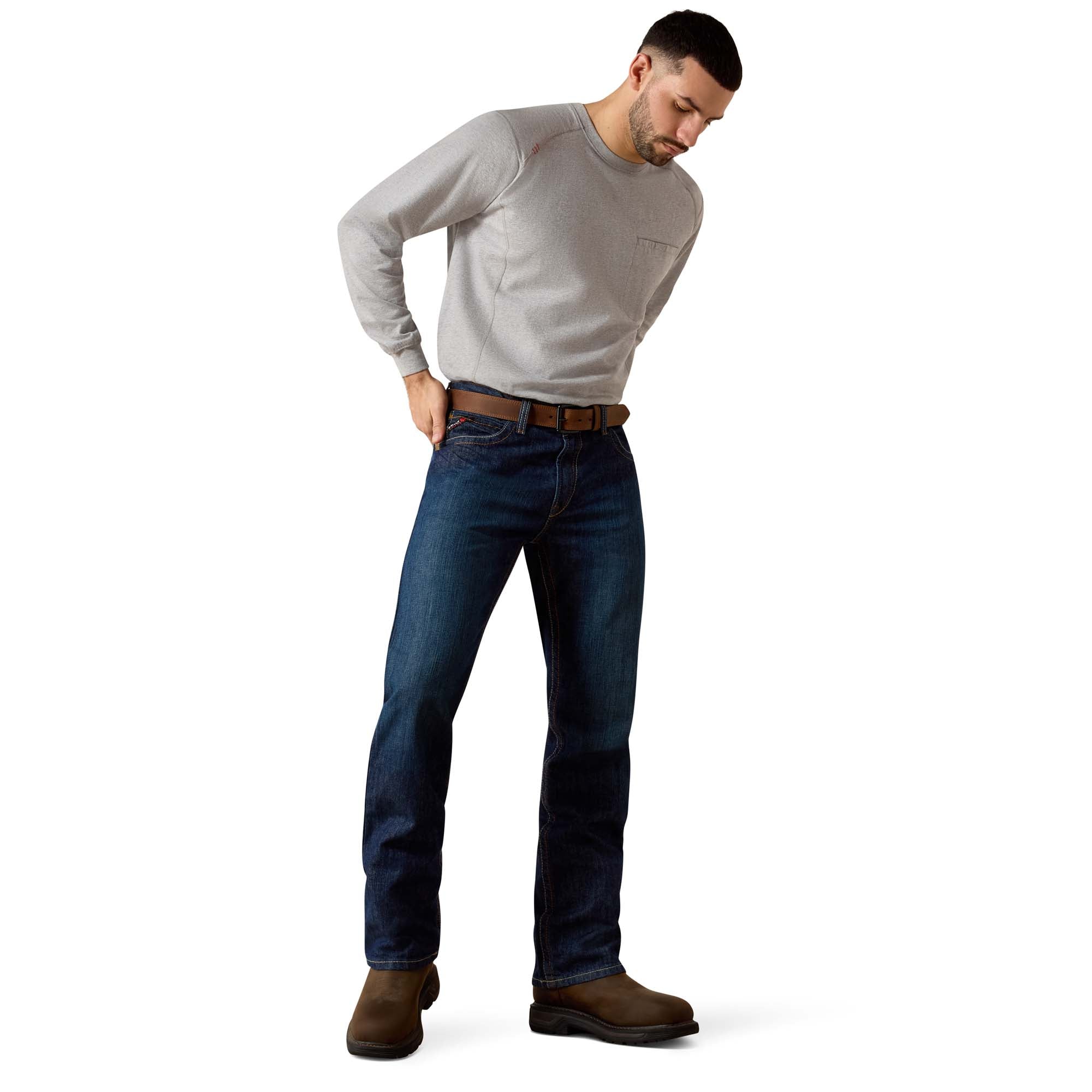 Ariat Men M4 FR Relaxed Basic Boot Cut Jean 10012555