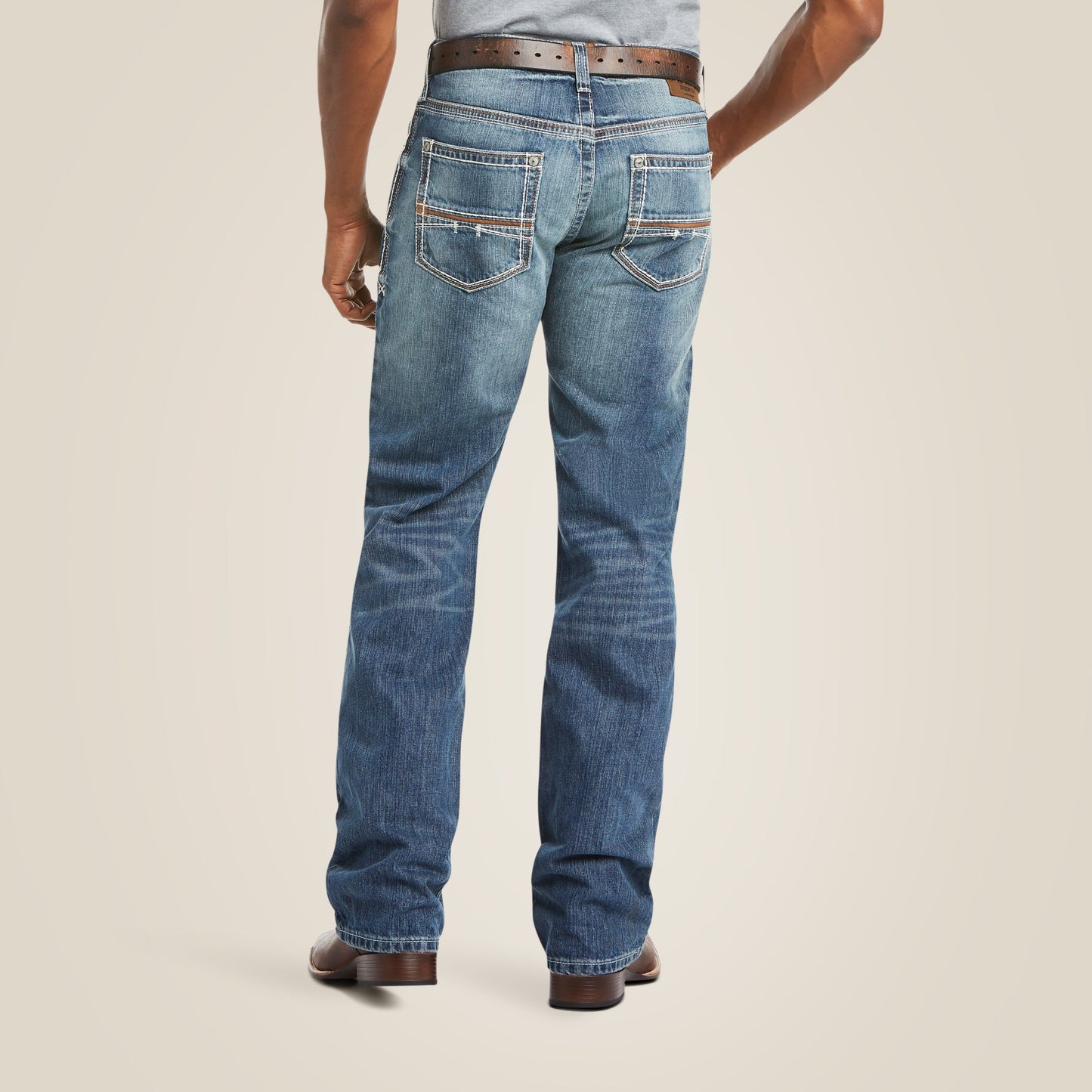 Ariat Men M4 Coltrane Durango Low Rise Medium Wash 10017511 Jeans