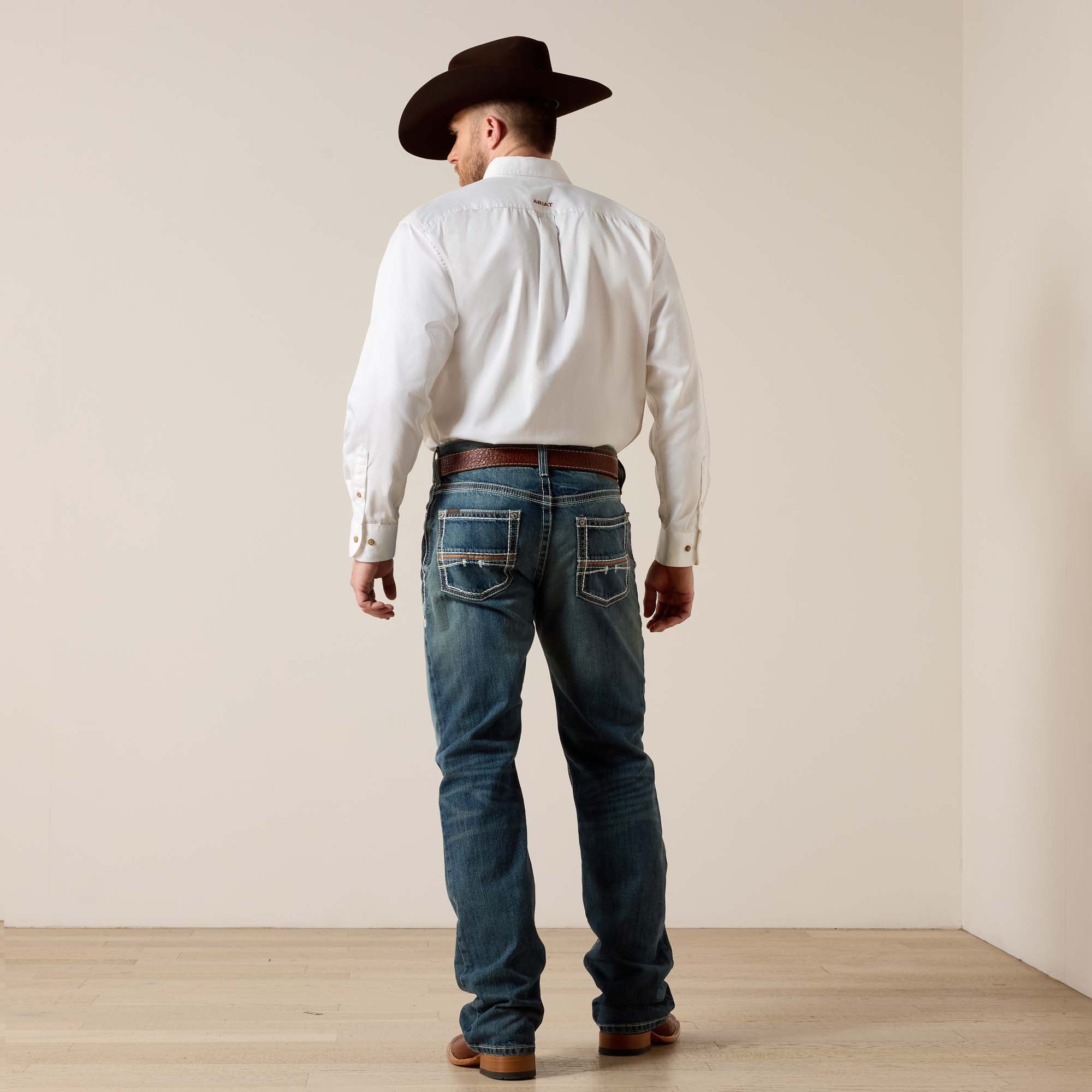 Ariat Men M4 Coltrane Durango Low Rise Medium Wash 10017511 Jeans