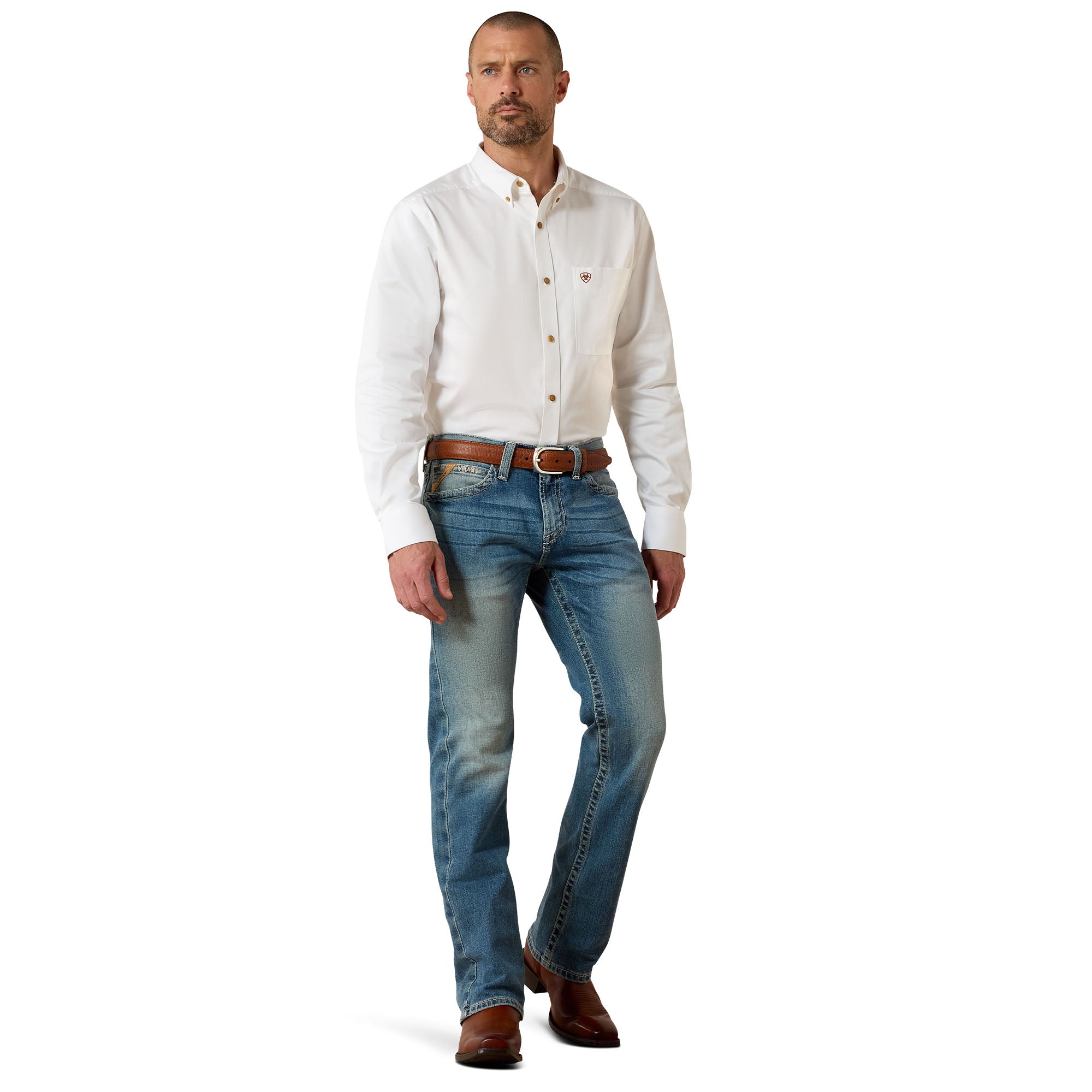 Ariat Men M7 Stretch Stirling Stackable Straight Leg 10031997 Jean