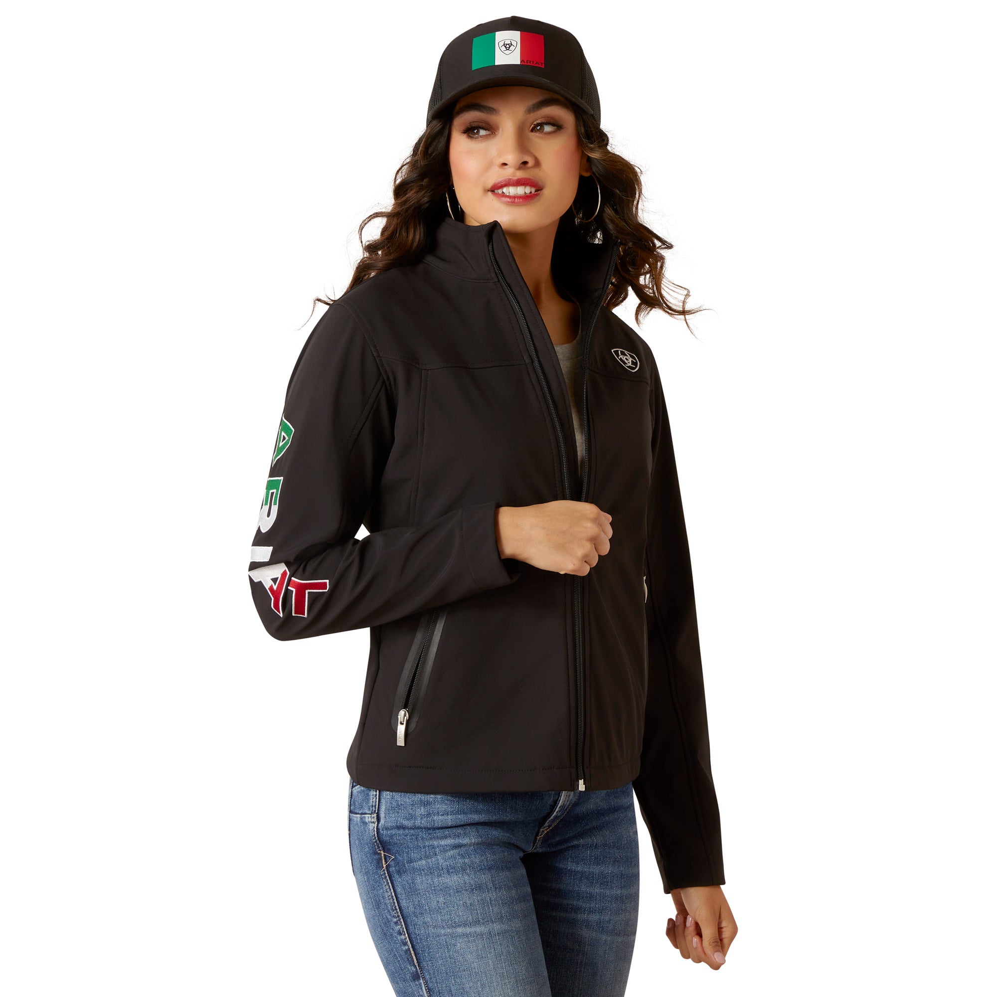 Ariat Women Softshell Black Mexico 10031428 Jacket
