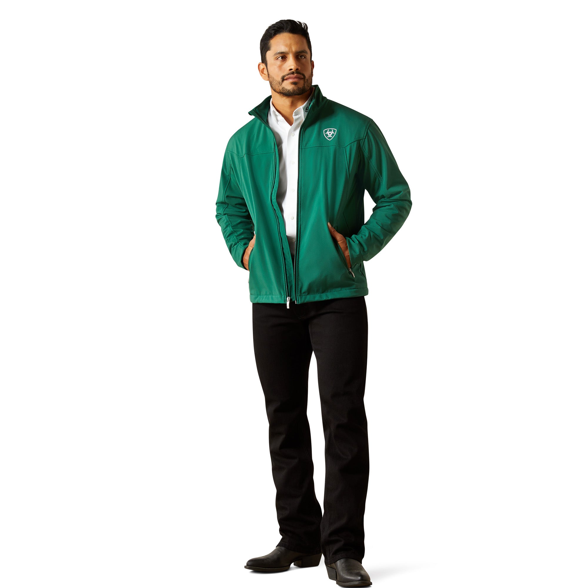 Ariat Men Green Softshell Mexico 10039459 Jacket