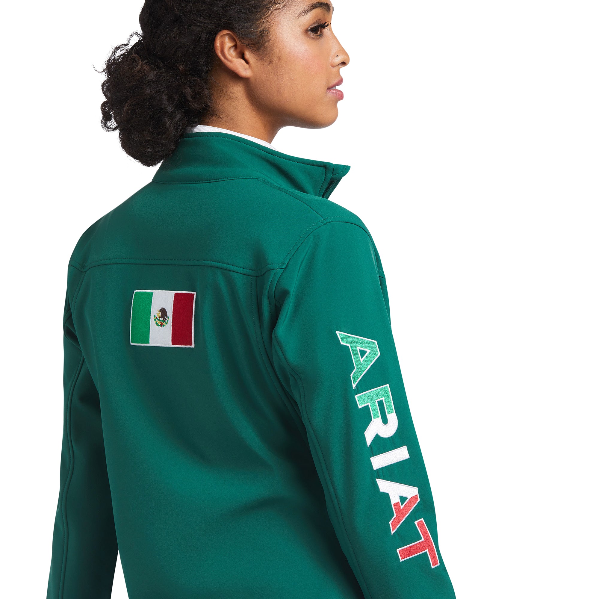 Ariat Women Green Mexico Softshell 10039460 Jacket