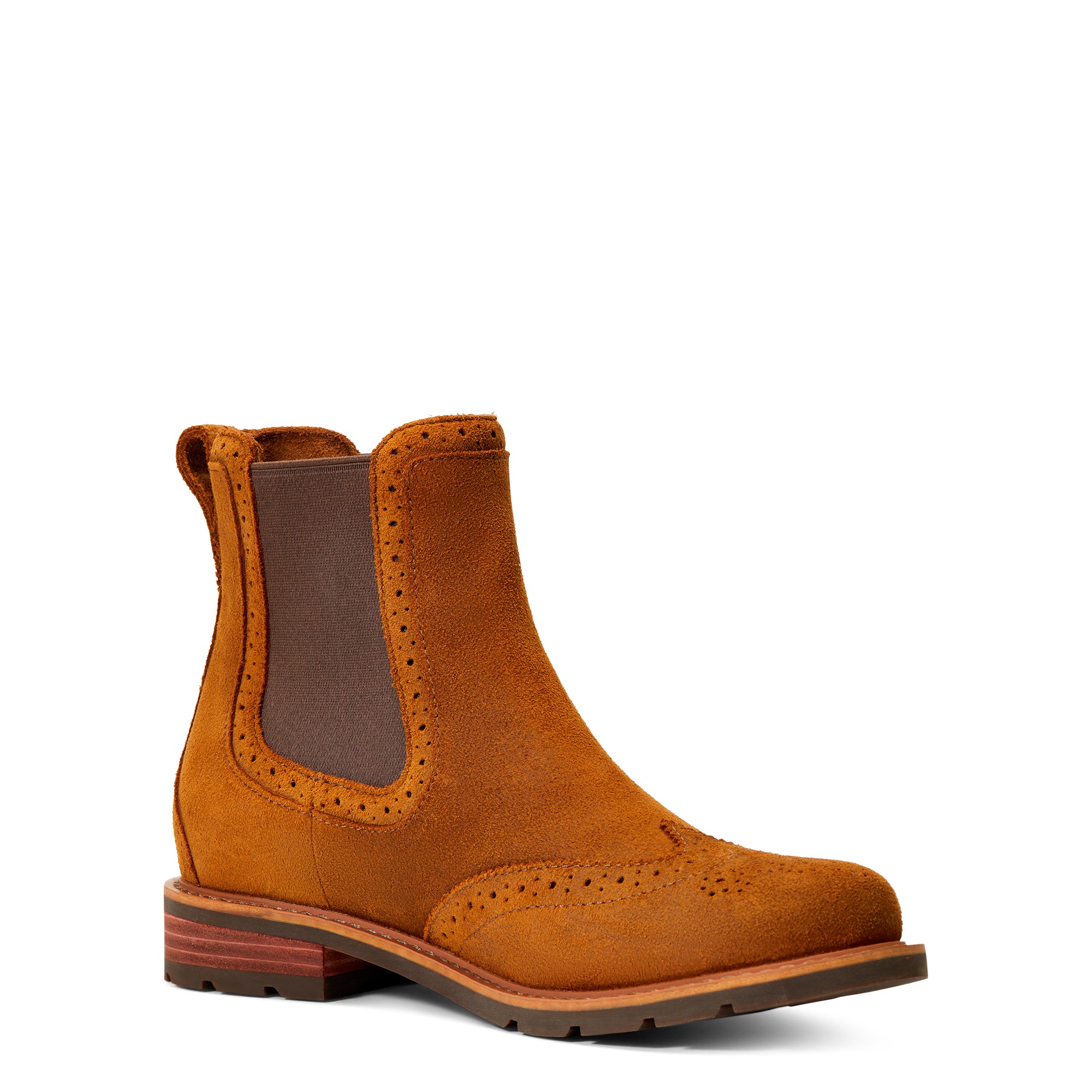 Ariat WMN Wexford Brogue Waterproof Chelsea Ankle Boot 10040384