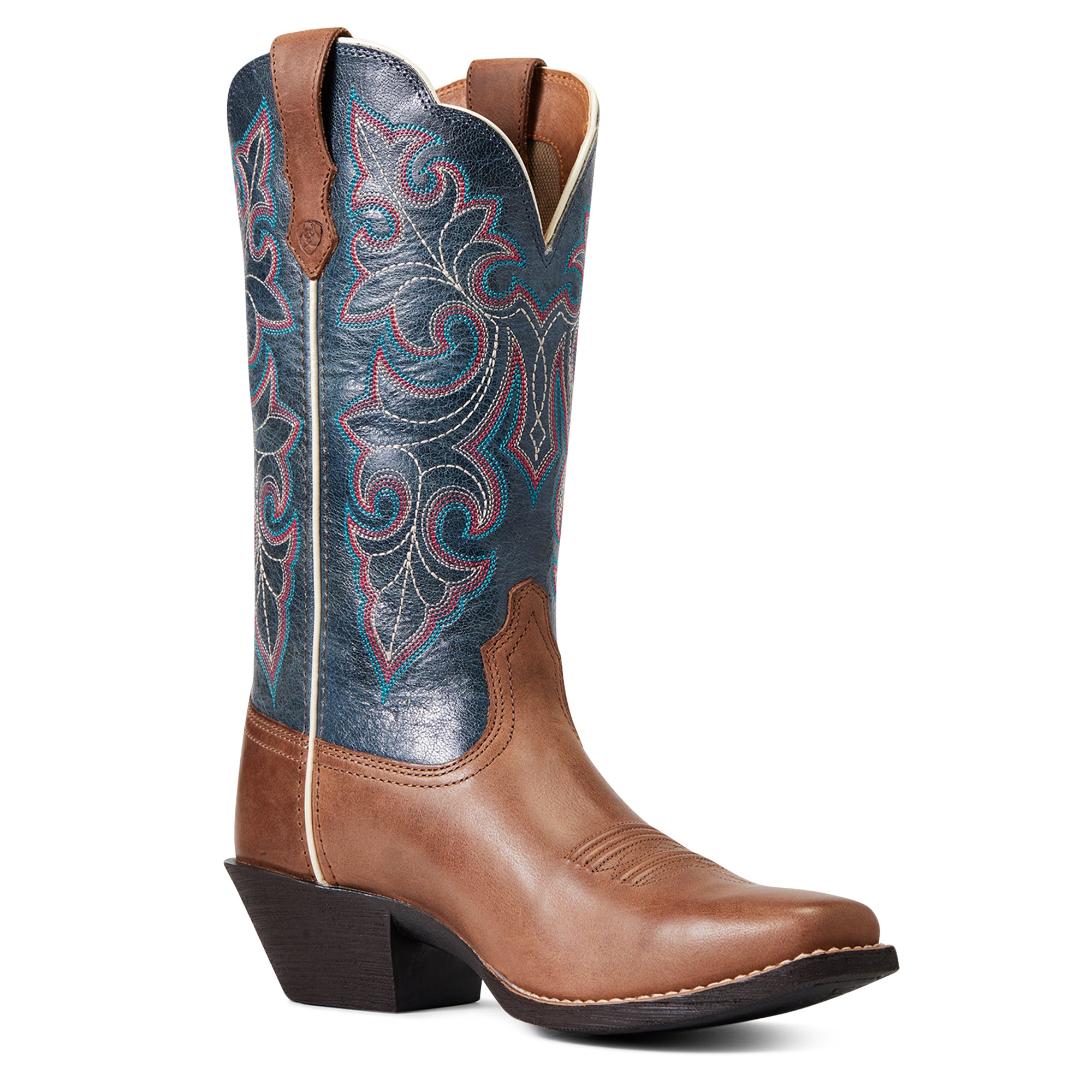 Ariat Women Round Up Square Toe Western Boot 10040446