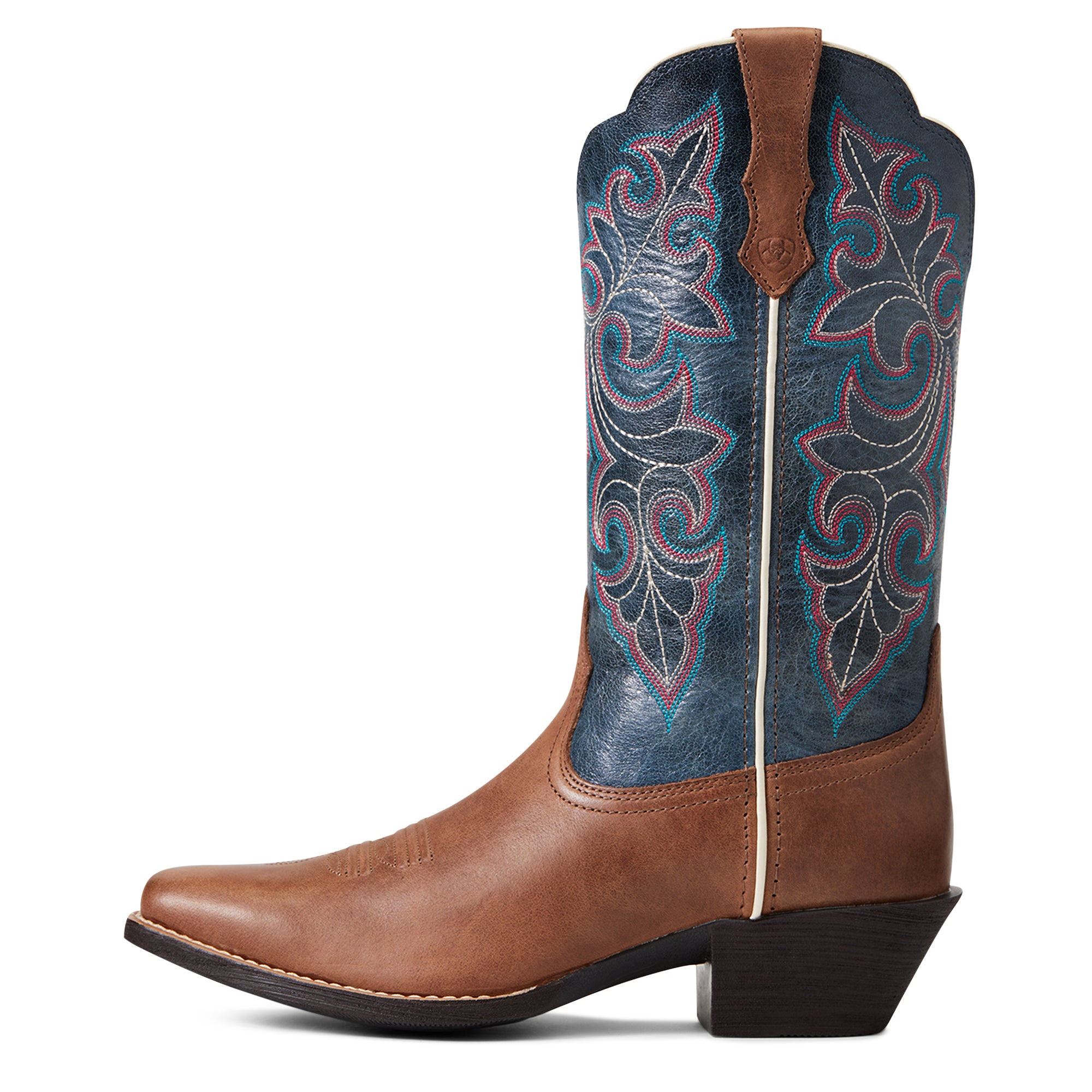 Ariat Women Round Up Square Toe Western Boot 10040446