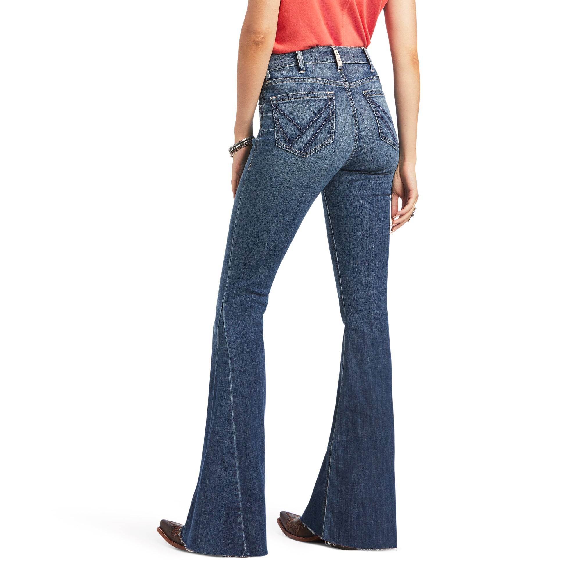 Ariat Women High Rise Kalani Extreme Flared 10040803 Jeans