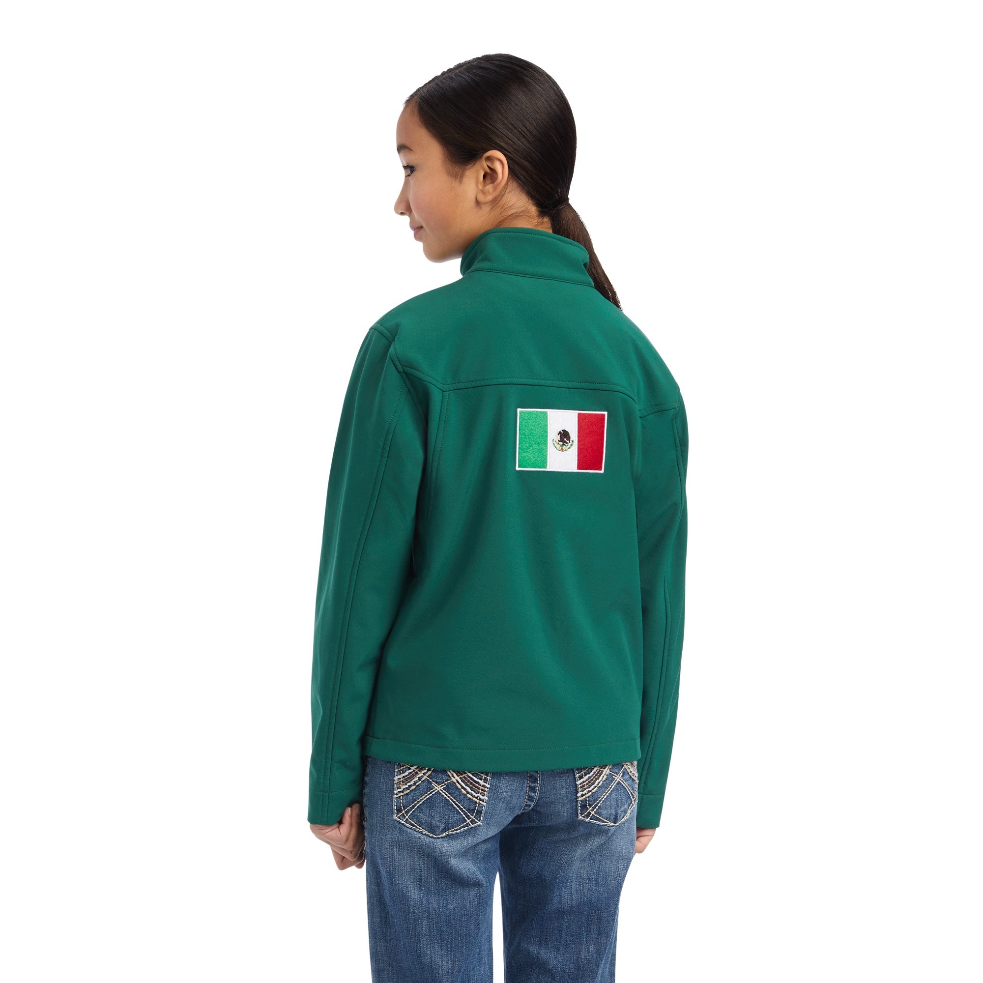 Ariat Kids Softshell México Green 10039202 Jacket