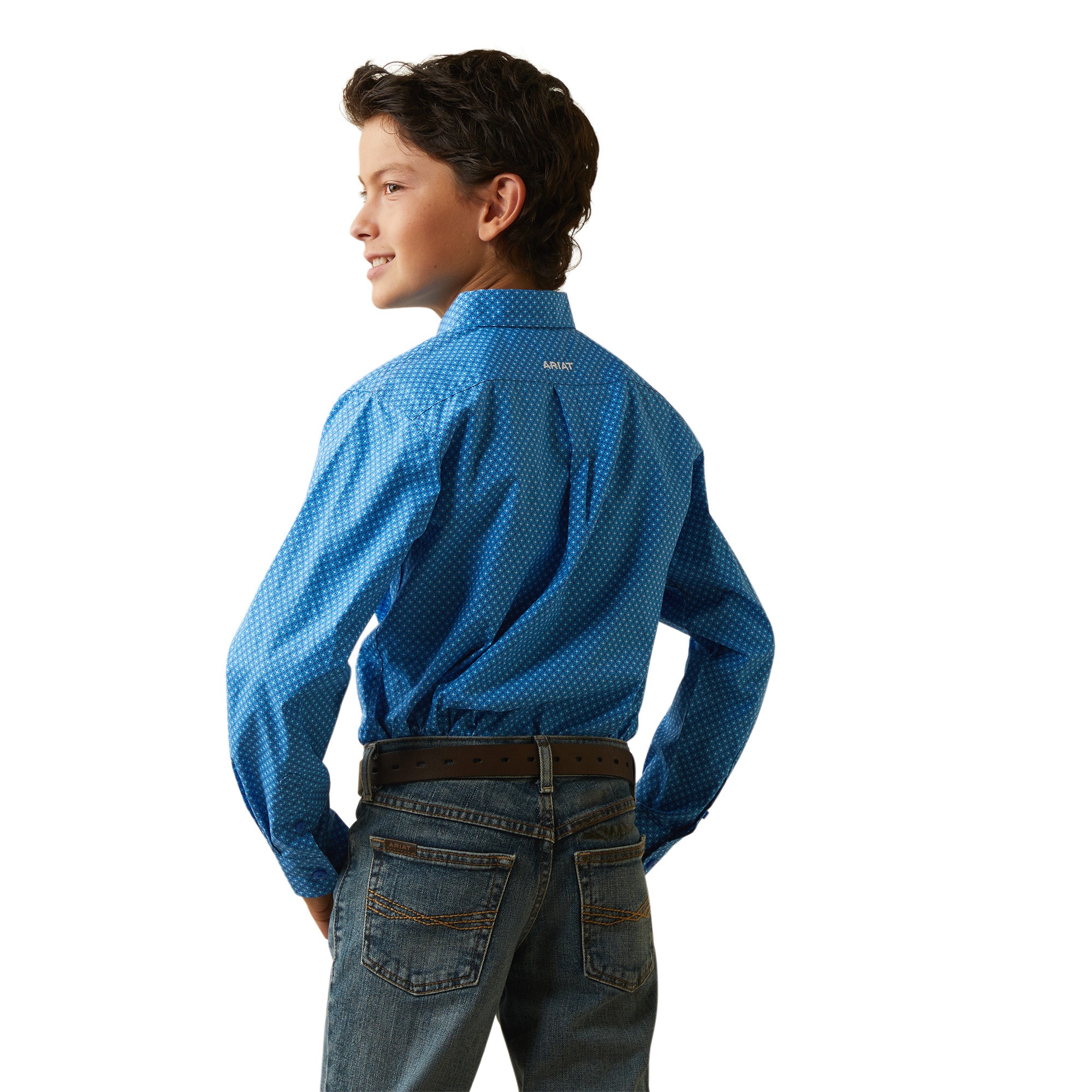 Ariat KID Blue shirt 10043713