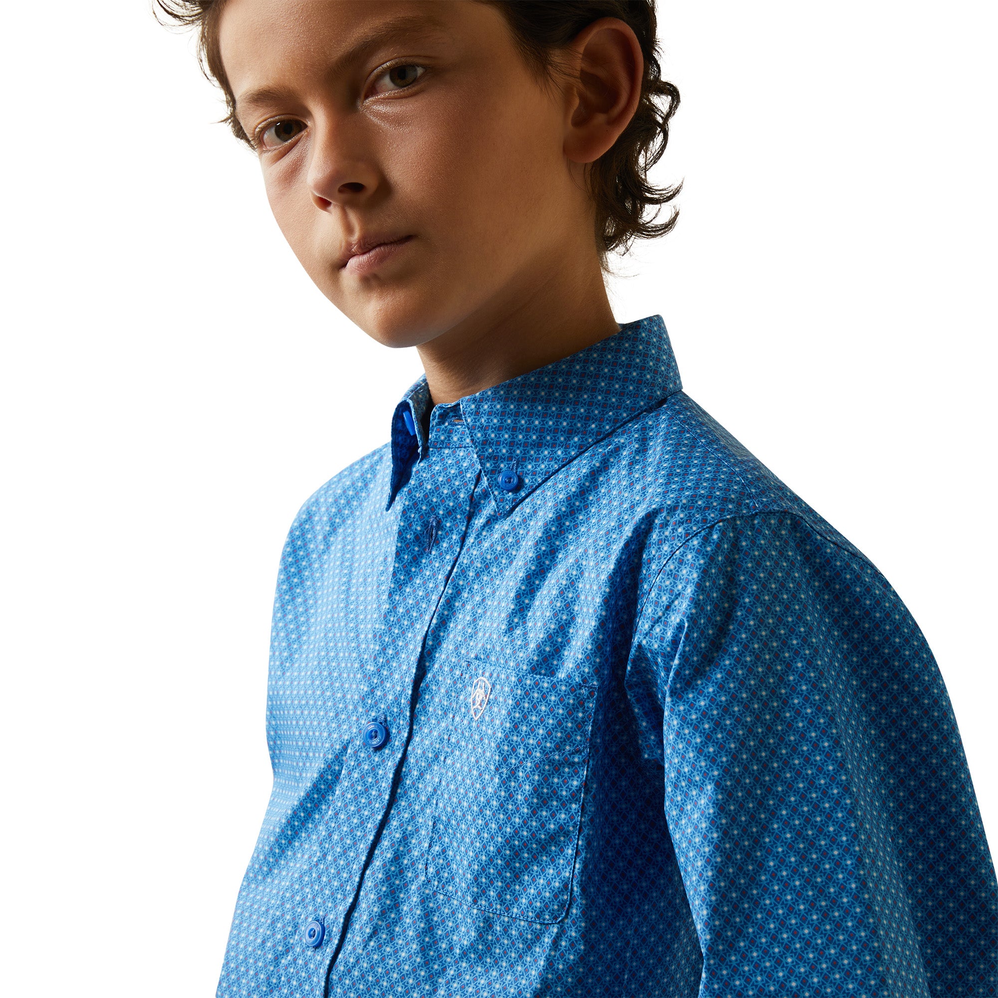 Ariat KID Blue shirt 10043713