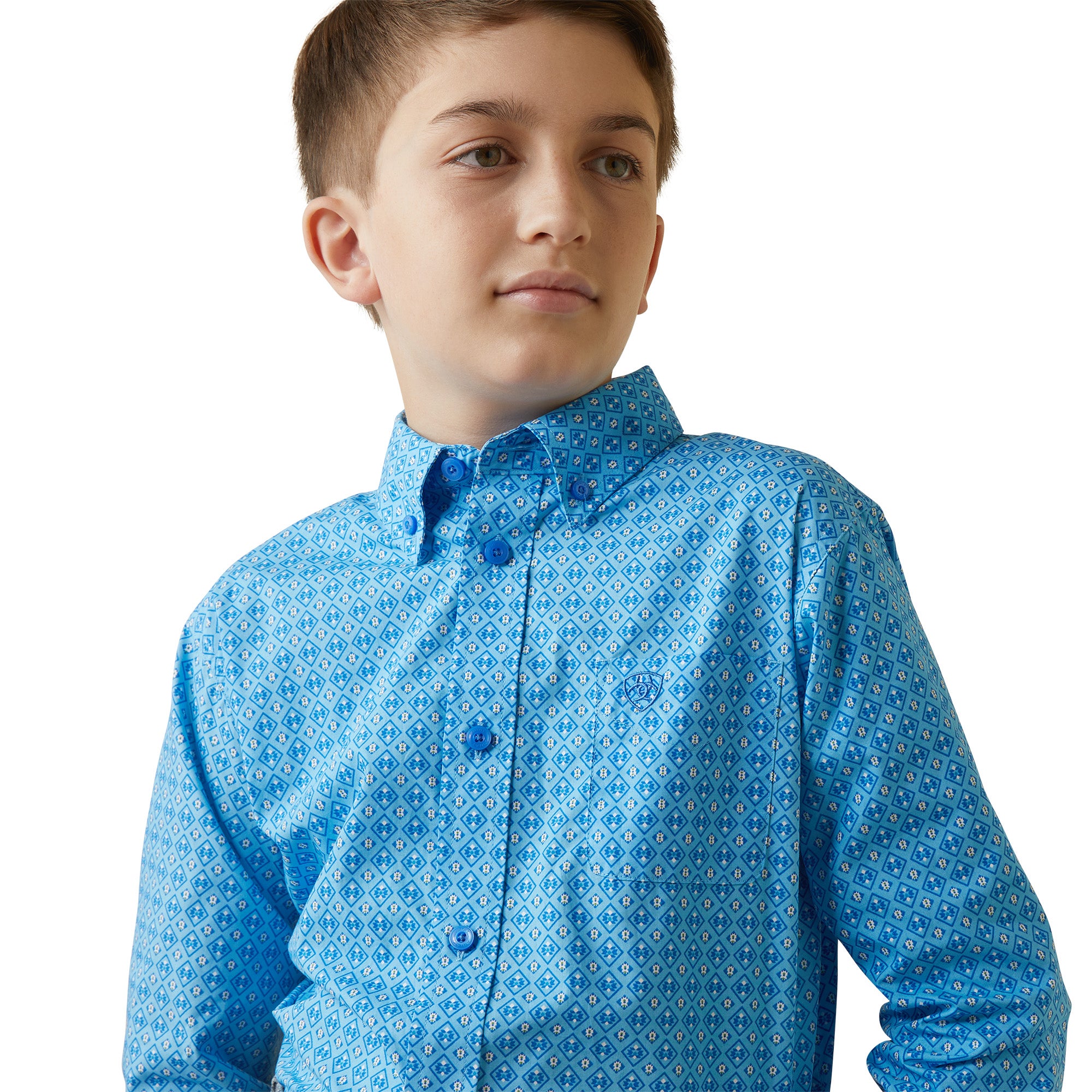 Ariat KID Blue Grotto shirt 10043714