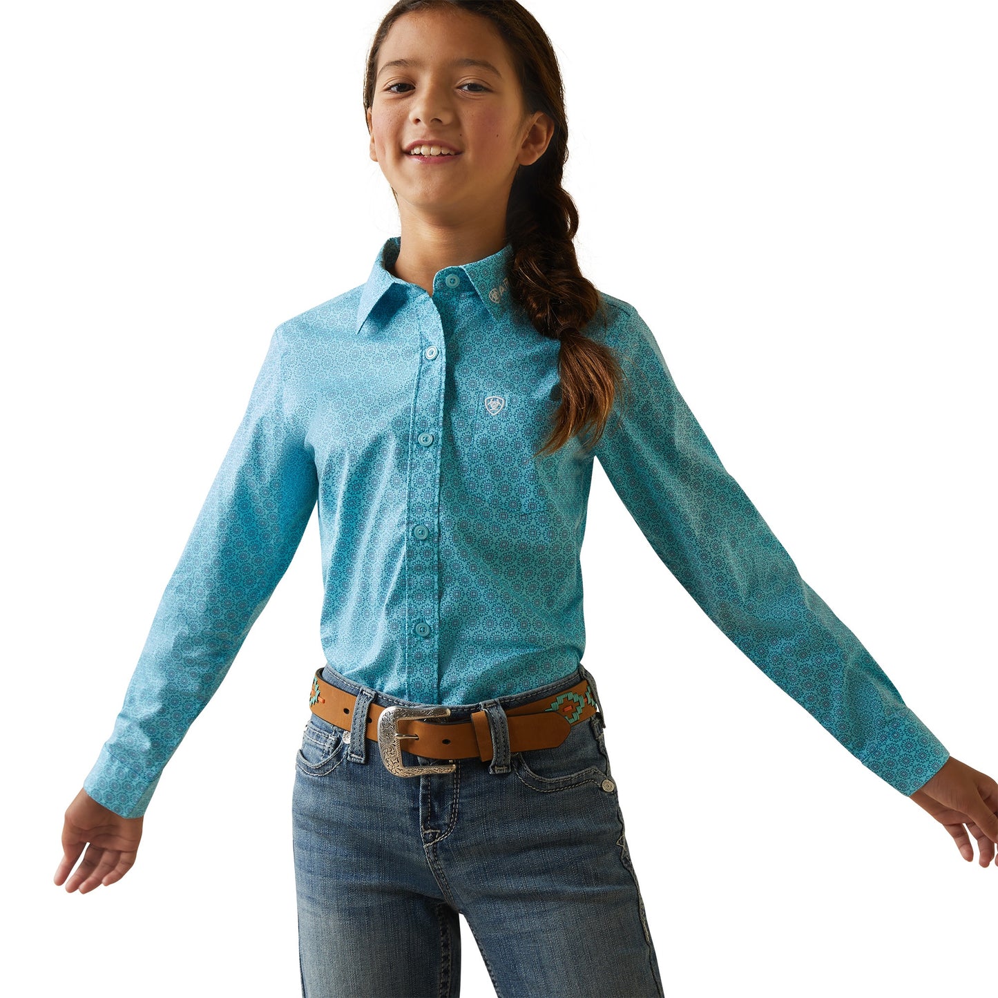 Ariat KID Caidan Print shirt 10043457