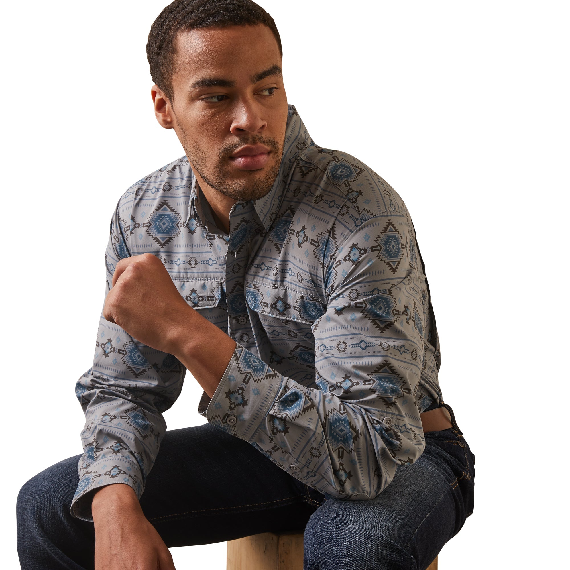 Ariat Men Venttek LS Shirt 10043424