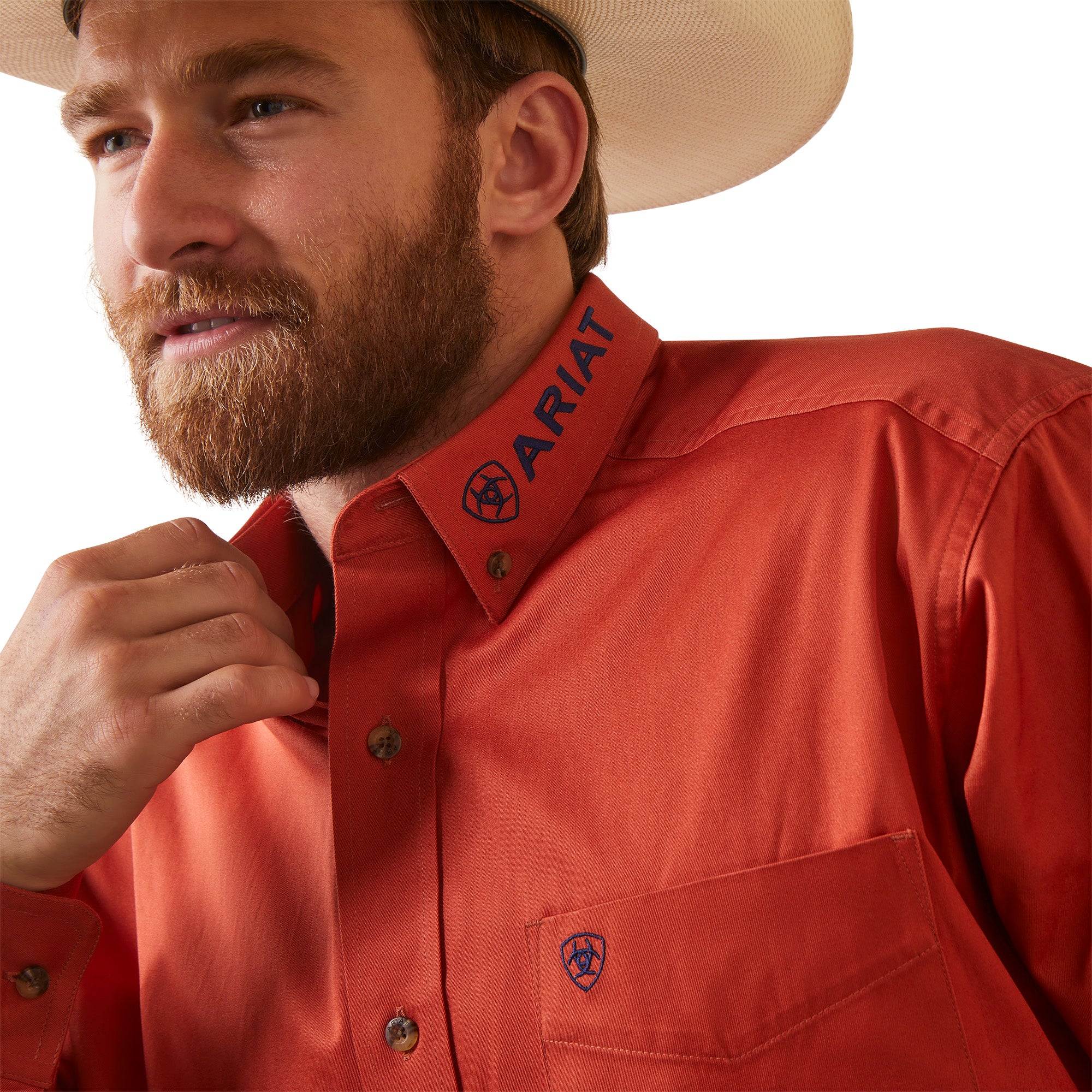 Ariat MN Orange 10043522 Shirt