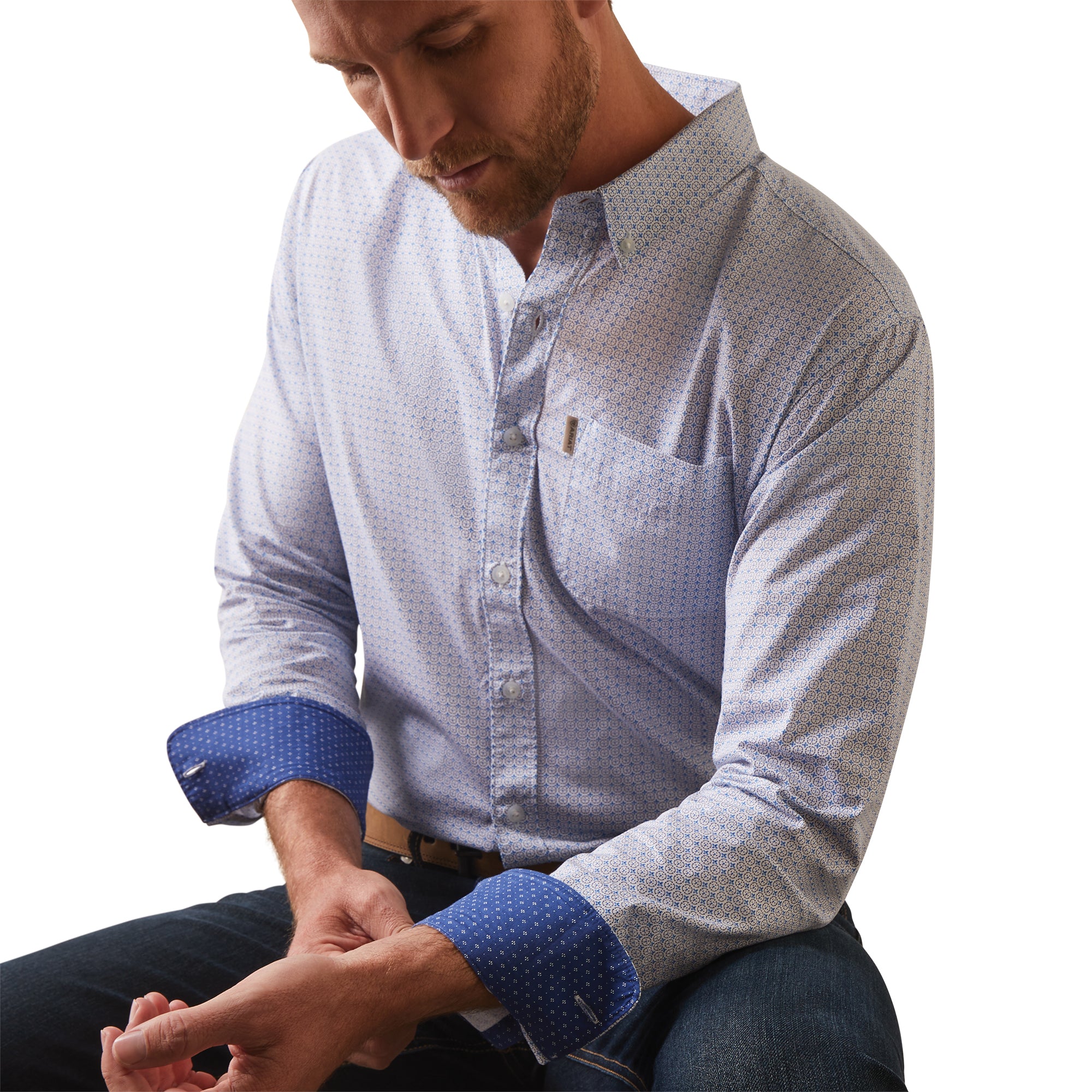 Ariat MN White Shirt 10043708