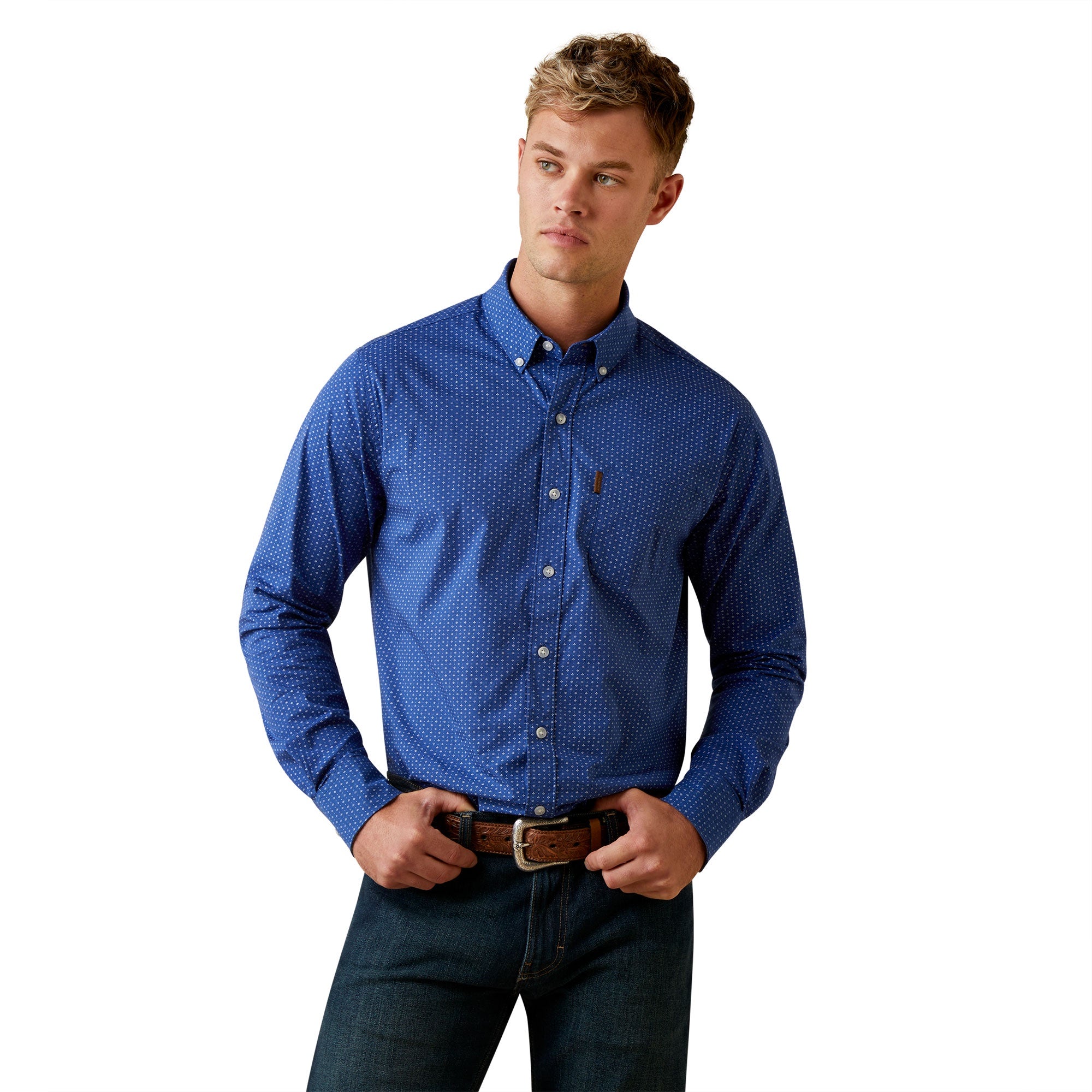 Ariat MN Blue Shirt 10043709