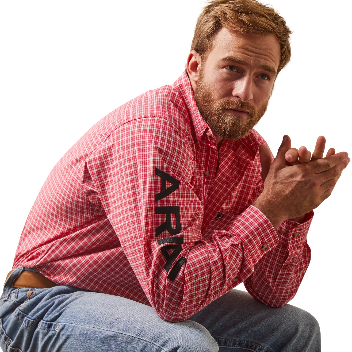 Ariat MN Red Shirt 10043795