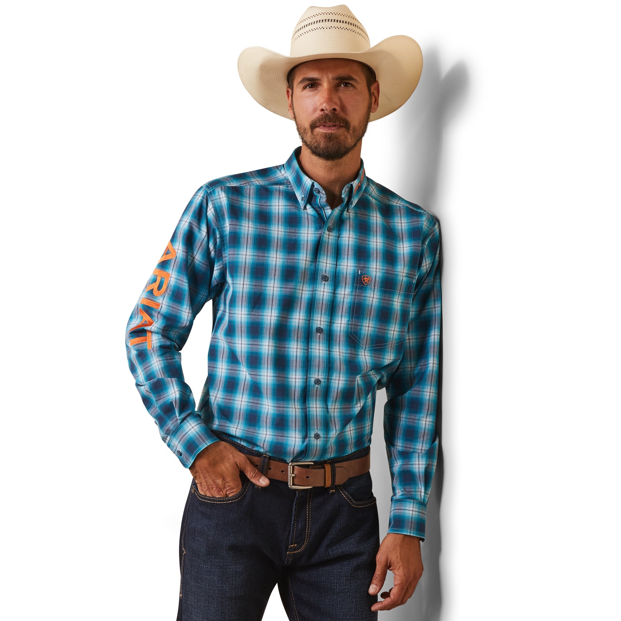 Ariat MN Teal Shirt 10043796