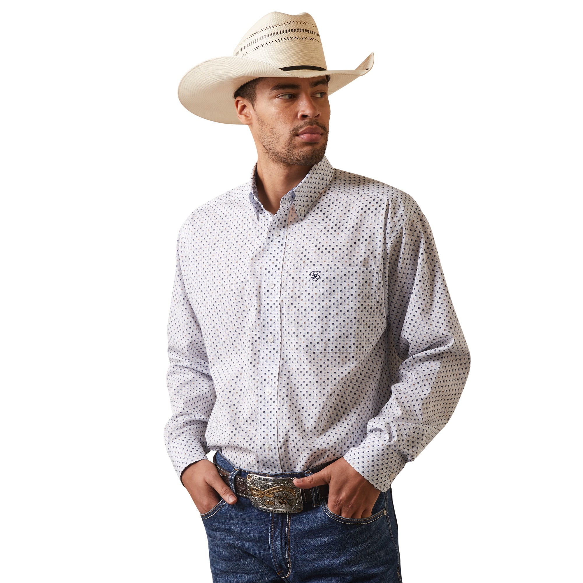 Ariat MN White Shirt 10043806