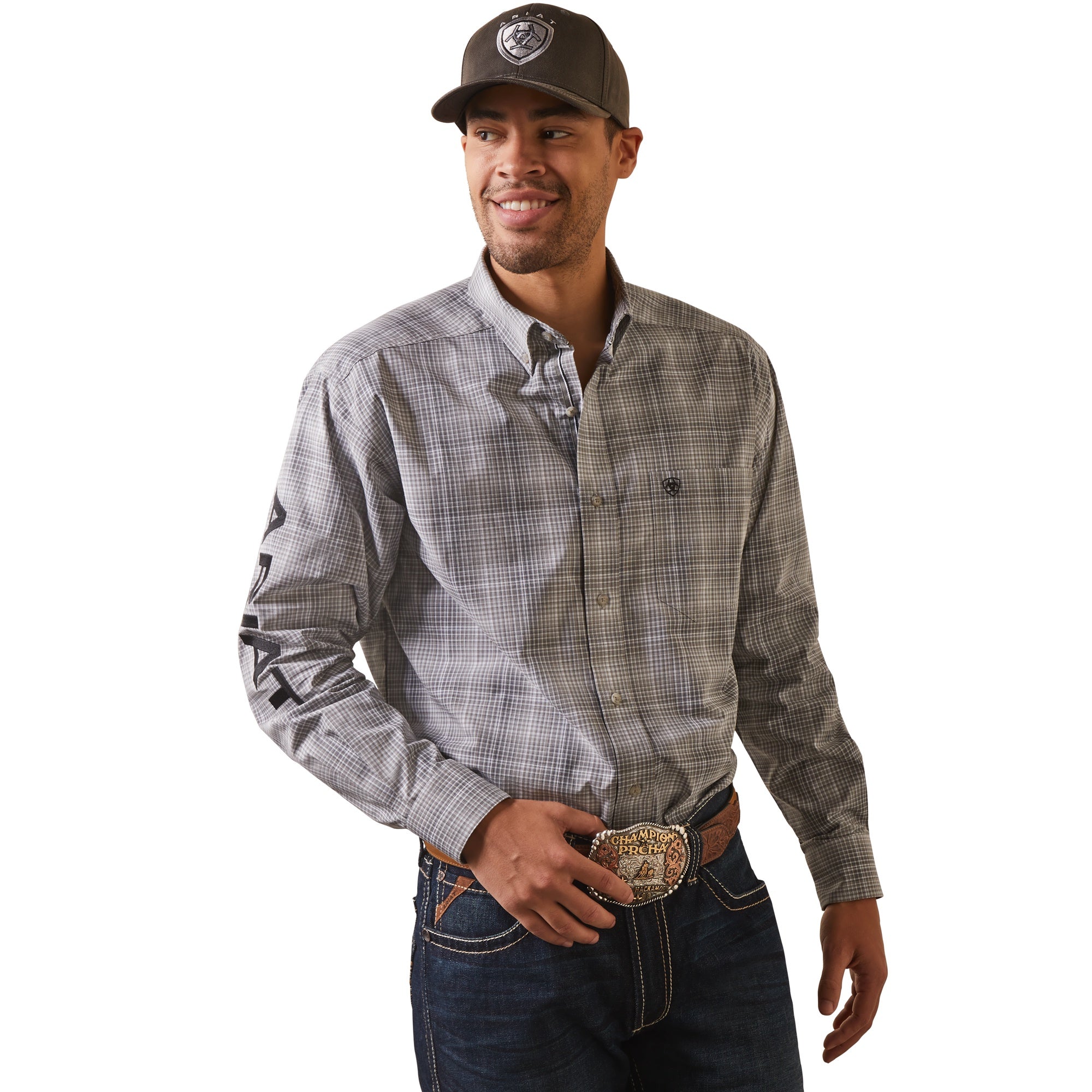 Ariat MN Gray Shirt 10043873