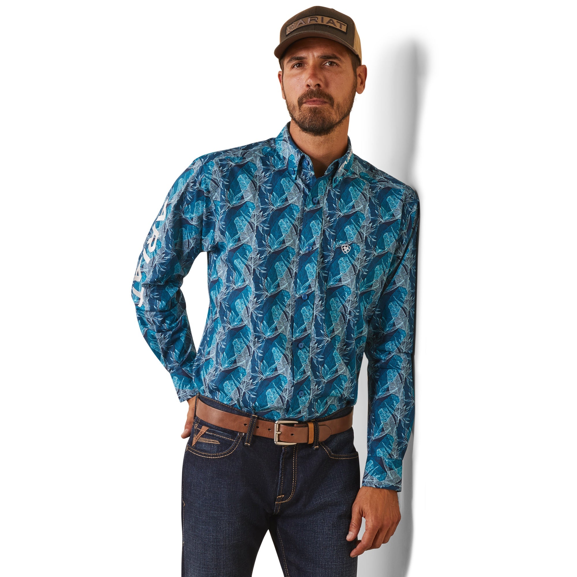 Ariat MN Teal Shirt 10043874