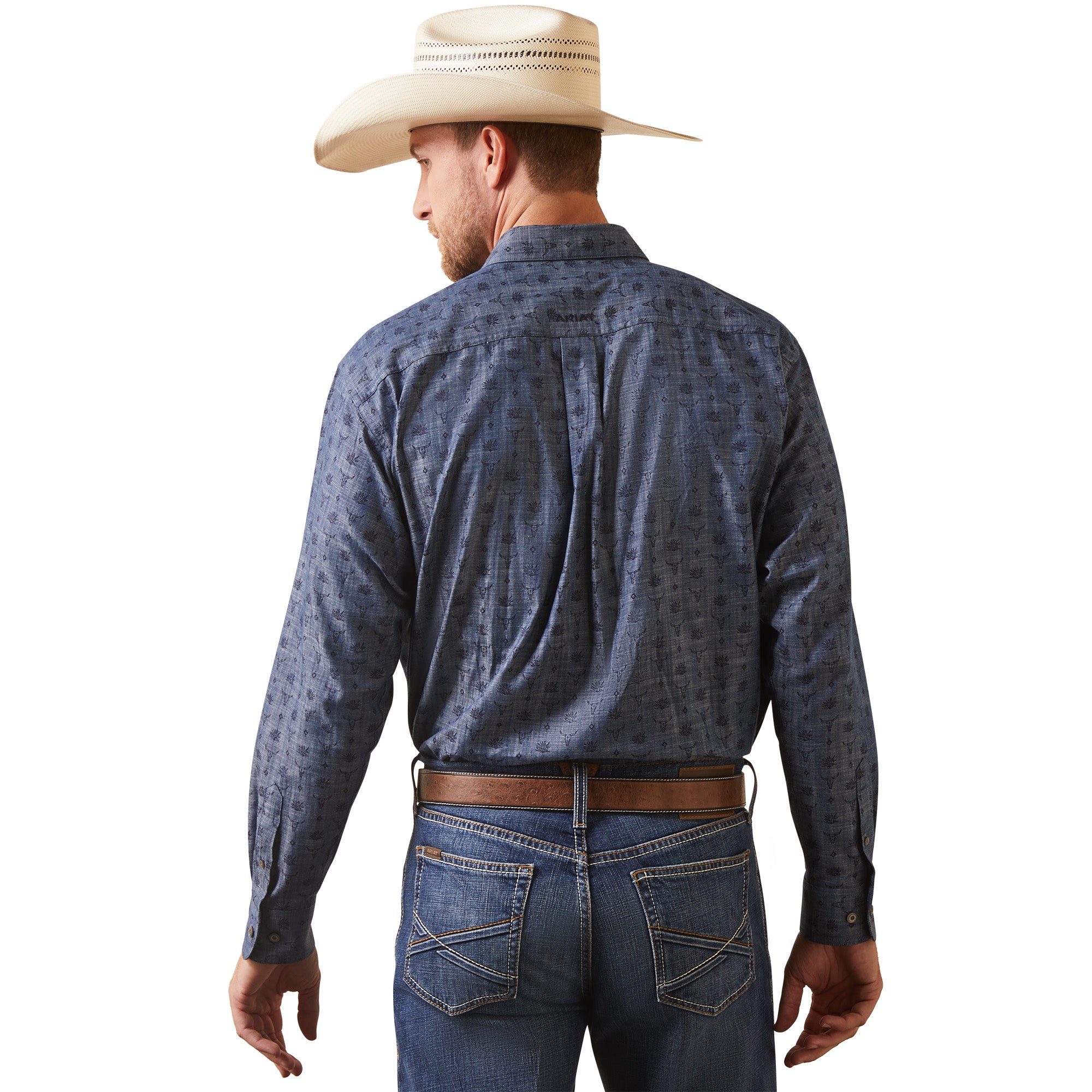 Ariat MN Chambray Blue Shirt 10043918
