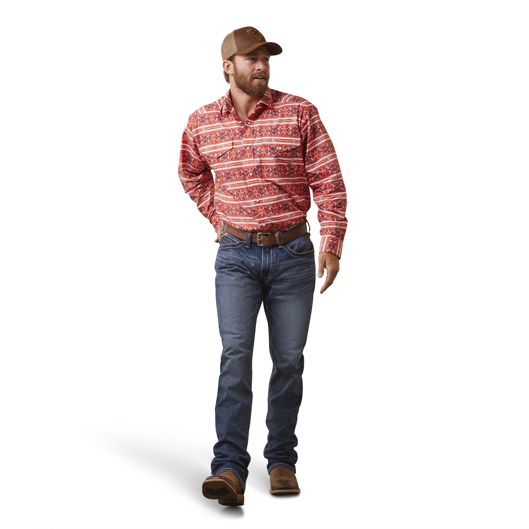Ariat MN Red Shirt 10043920