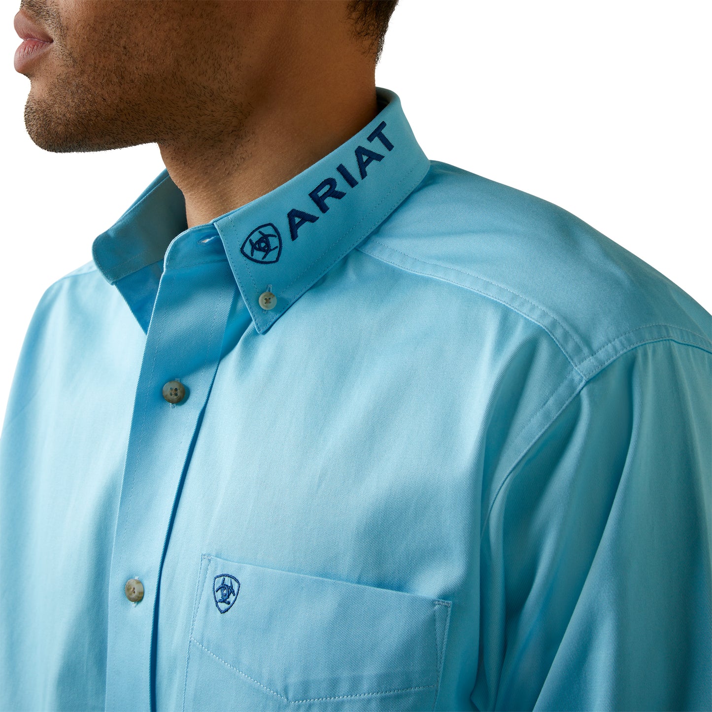 Ariat Men Team Logo Twill Classic Fit Shirt