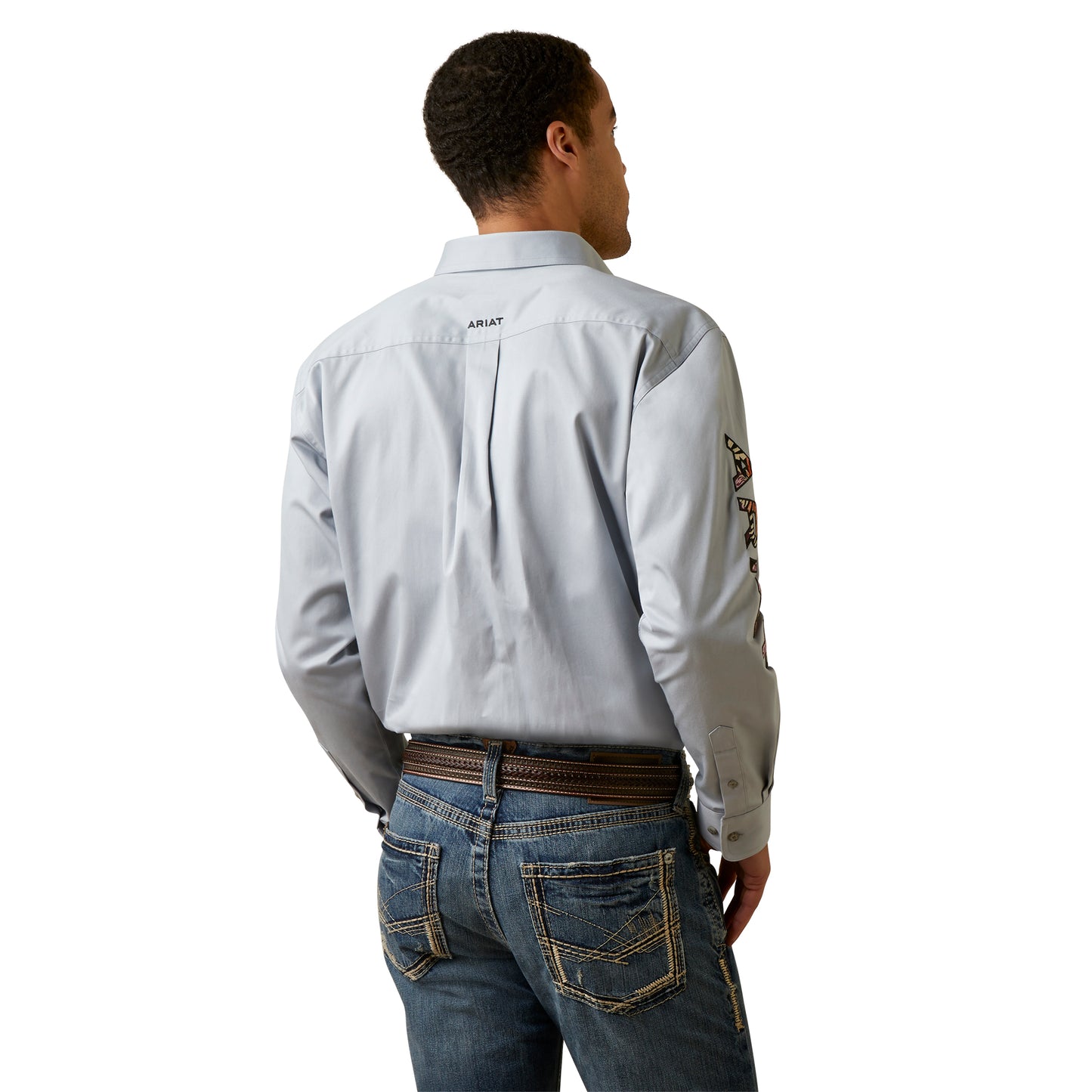 Ariat Men Team Logo Twill Classic Fit Shirt